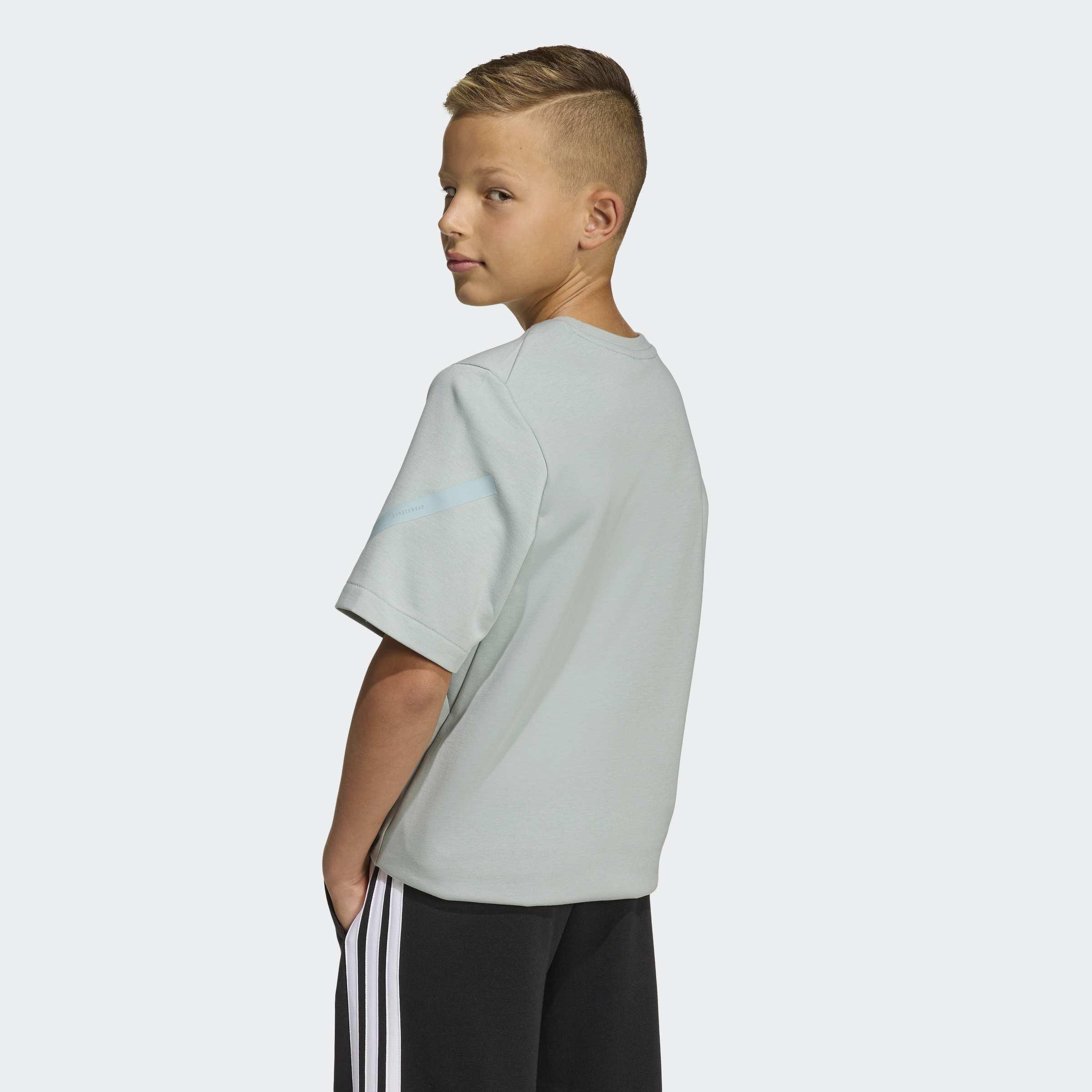 Kids Unisex adidas Z.N.E. T-Shirt, Green