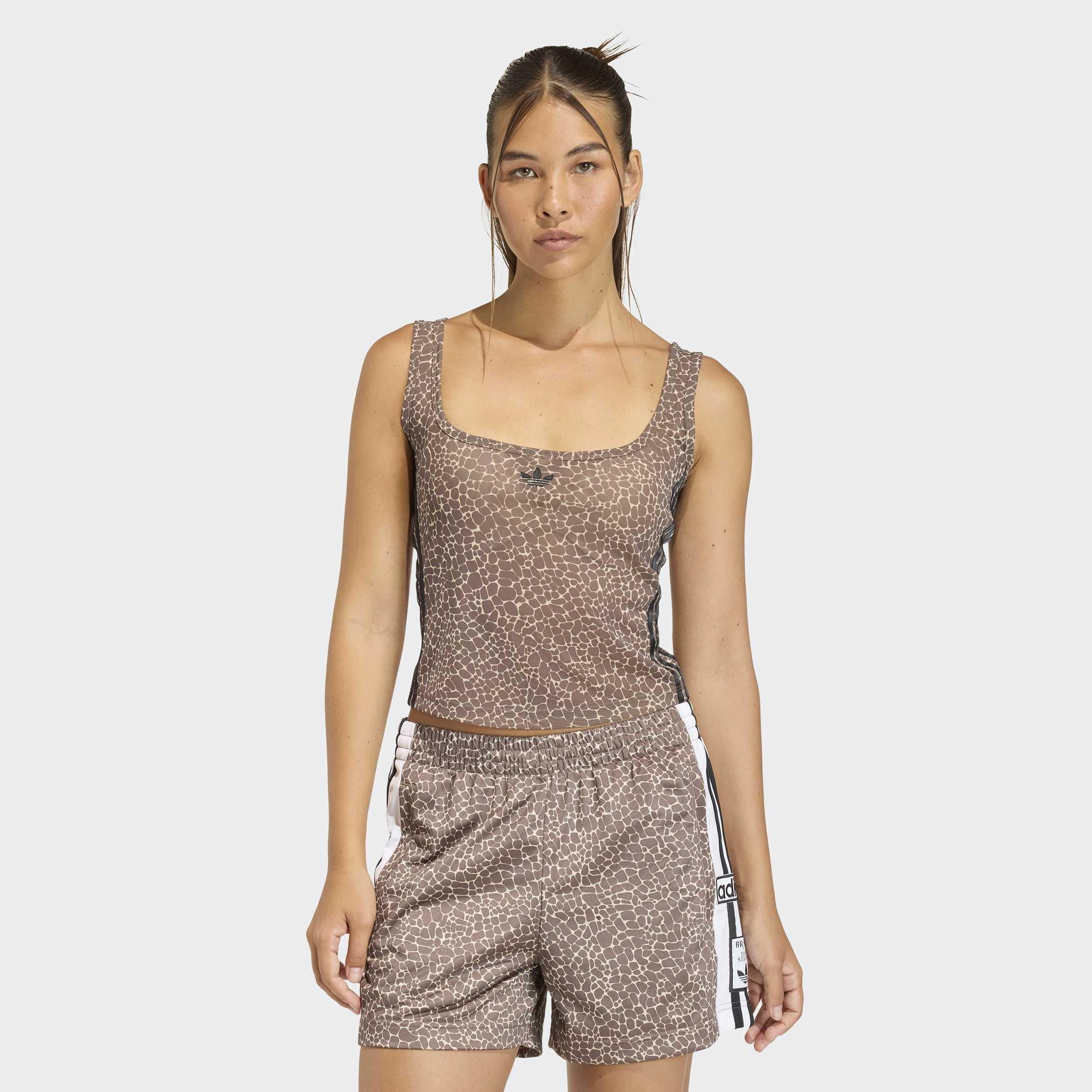 AOP Tank Top, Brown, A701_ONE, large image number 5