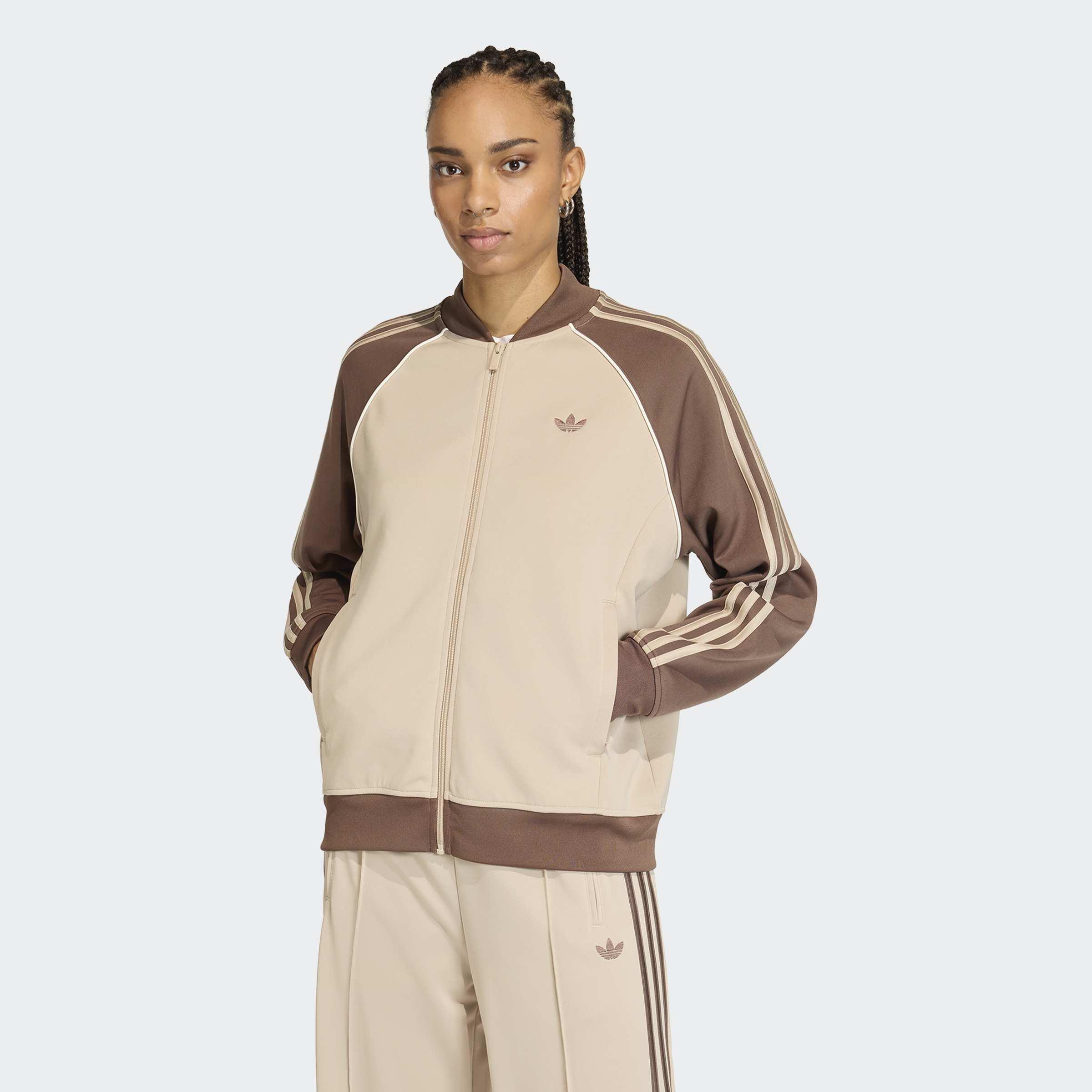Sst Loose Tracktop, Beige, A701_ONE, large image number 4