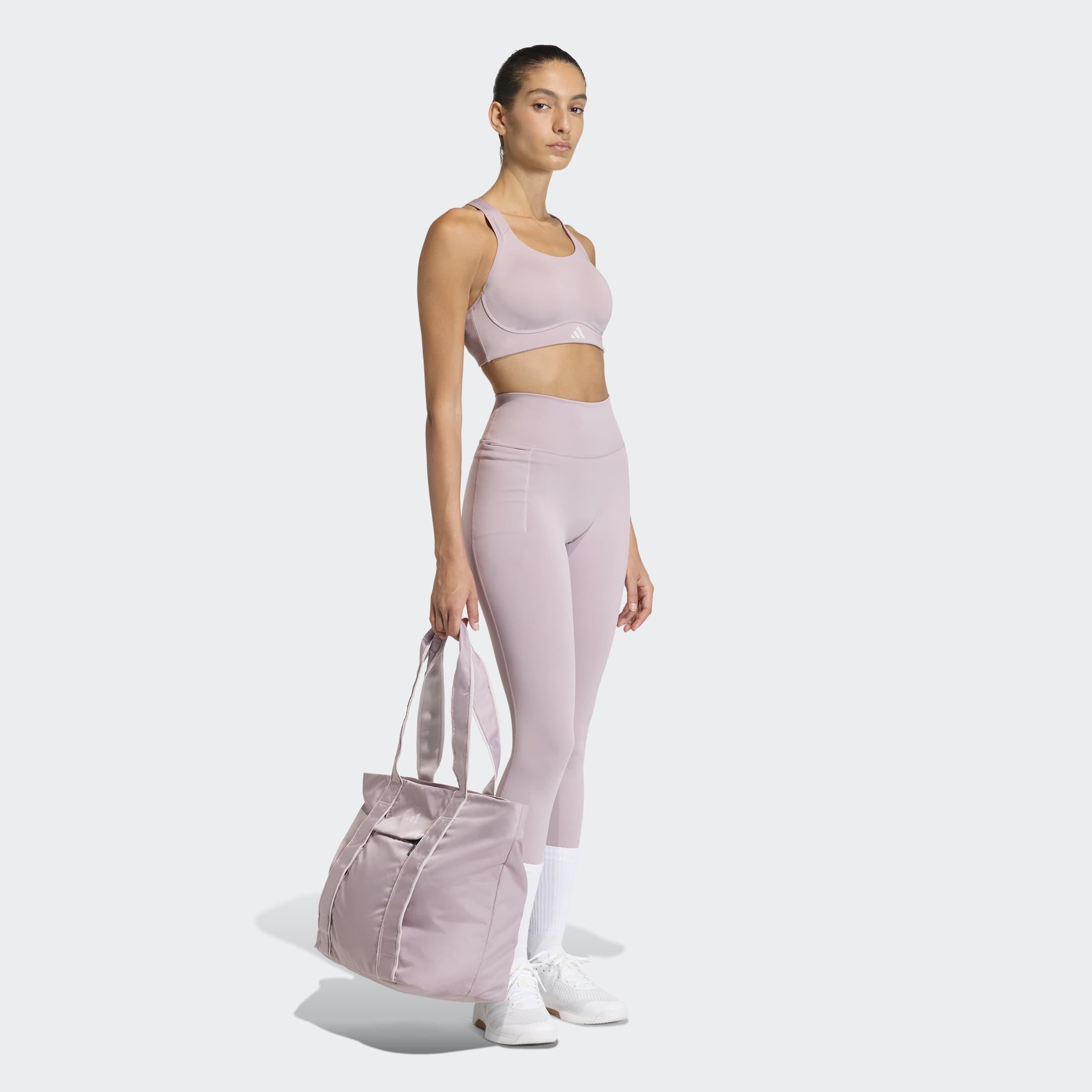 Optime Workout Full Length Leggings, Purple, A701_ONE, large image number 5