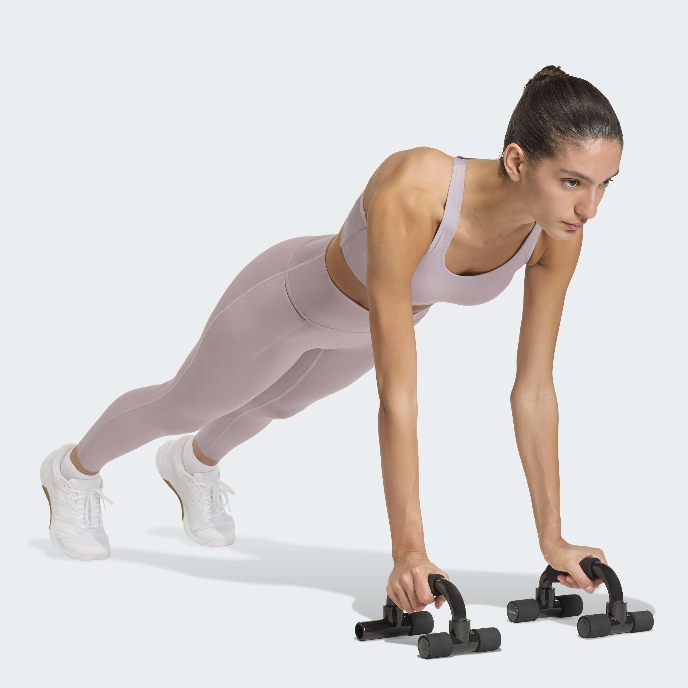 Optime Workout Full Length Leggings, Purple, A701_ONE, large image number 6