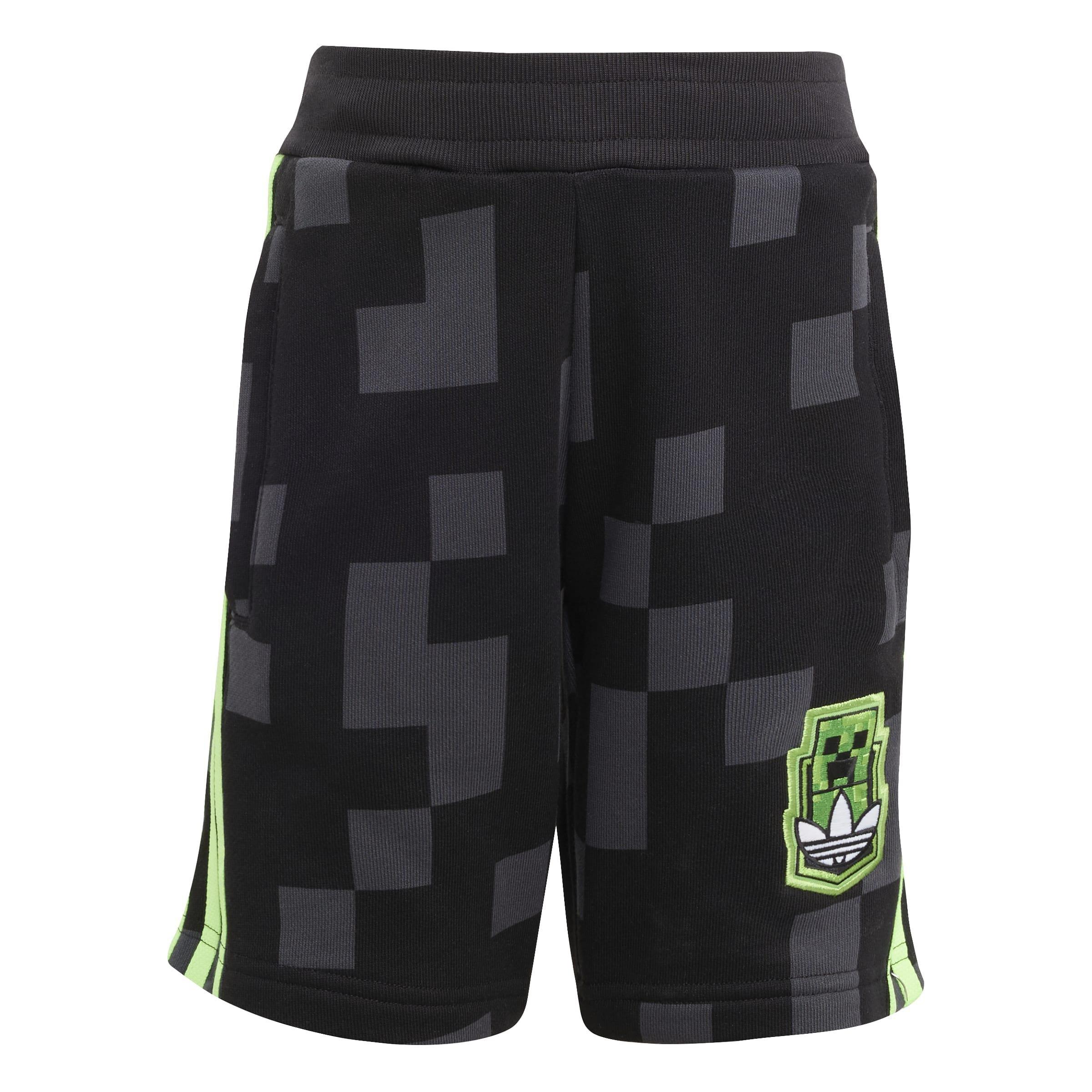 Kids Unisex adidas Originals X Minecraft Short Tee Set, White, A701_ONE, large image number 5