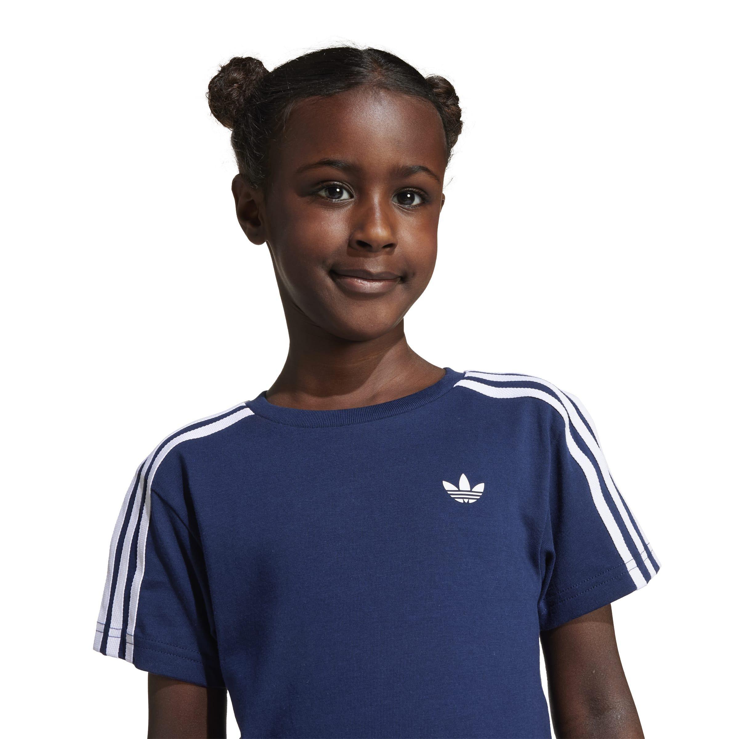 Kids Unisex adidas Originals X Minecraft Short Tee Set, Blue, A701_ONE, large image number 3