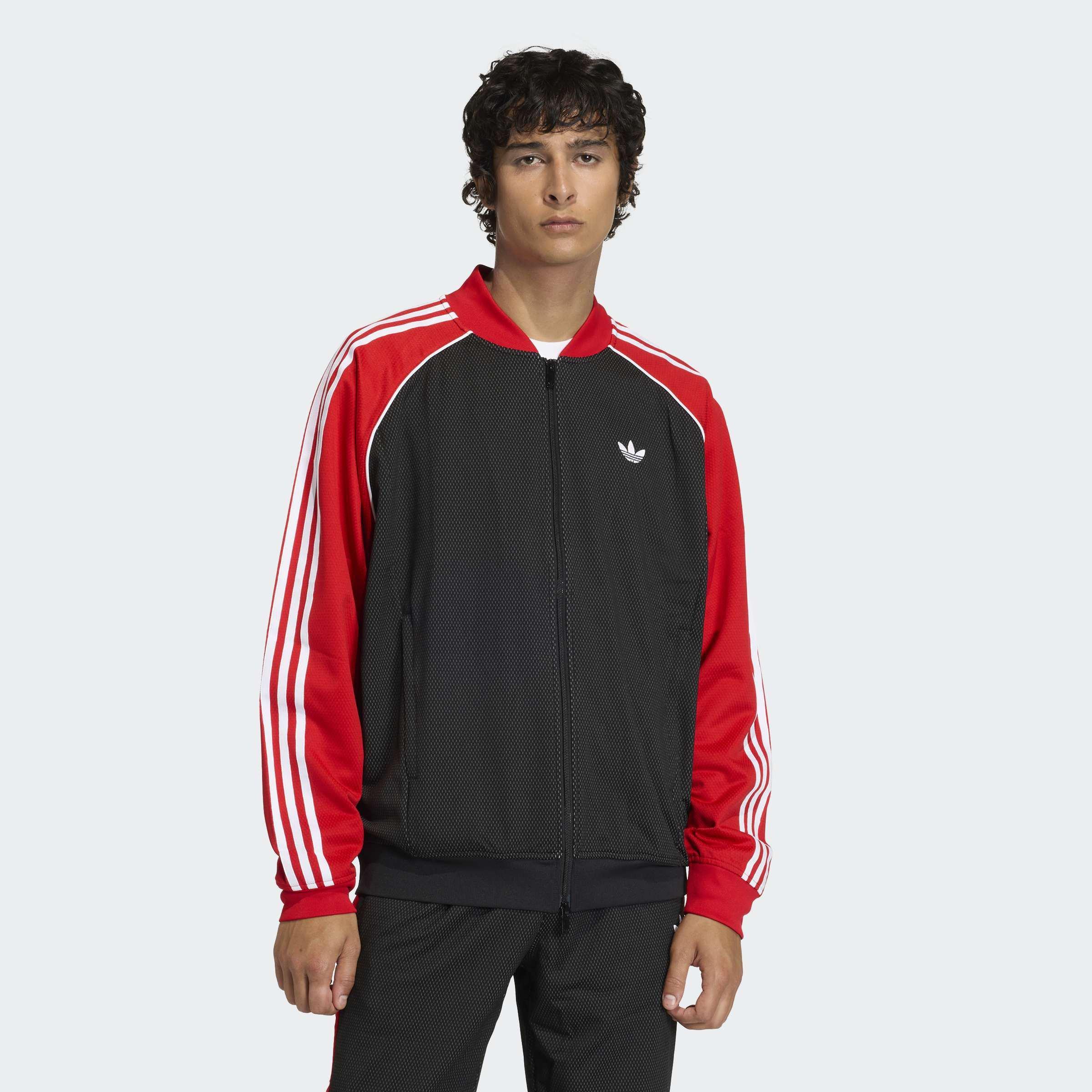Sst Loose Mesh Track Top, Black, A701_ONE, large image number 5