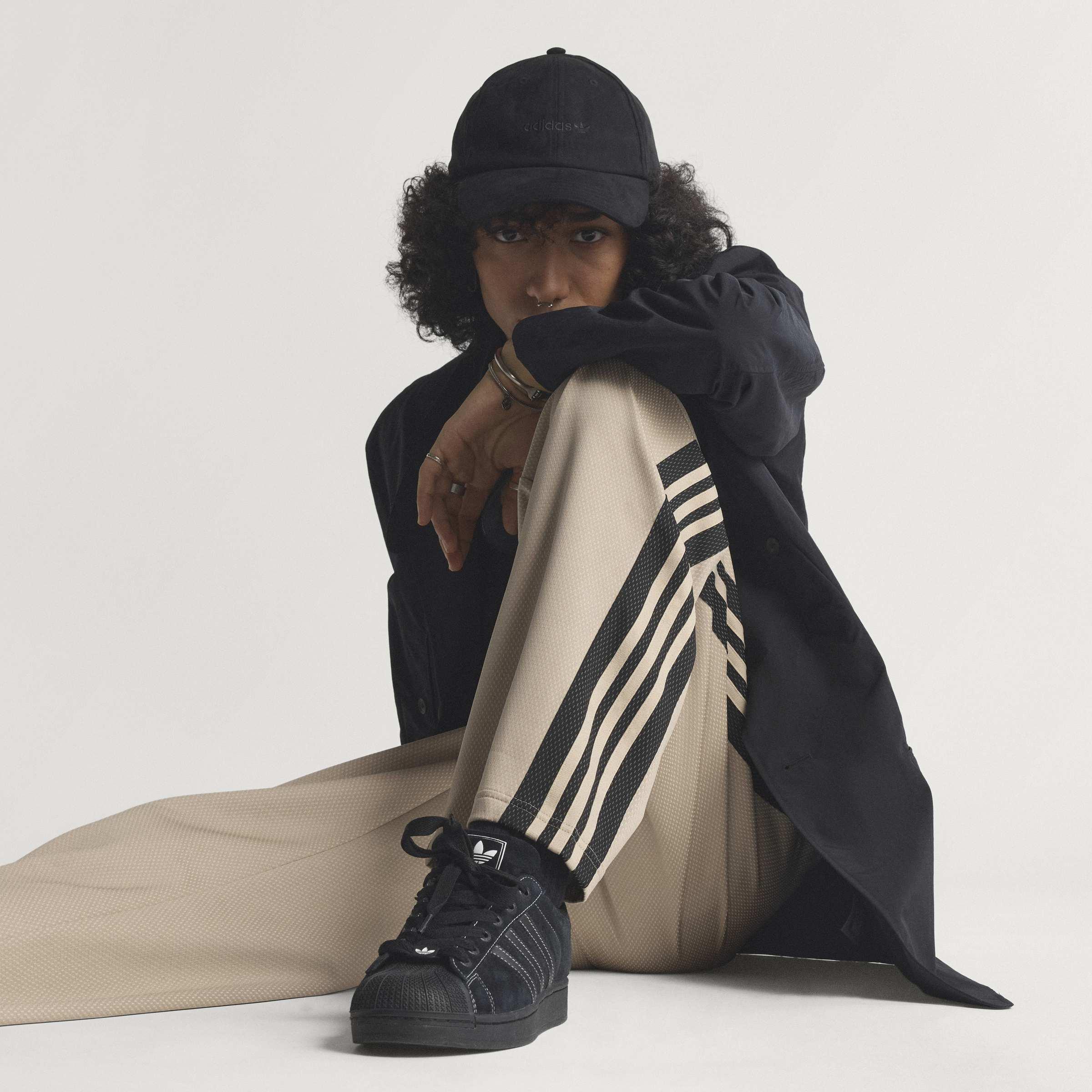 LOOSE MESH Tracksuit Bottoms, Beige, A701_ONE, large image number 11