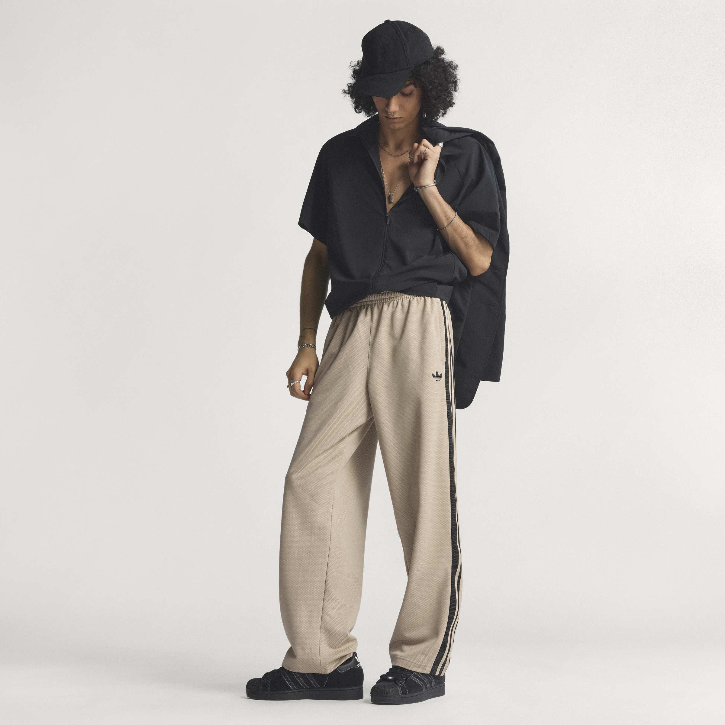 LOOSE MESH Tracksuit Bottoms, Beige, A701_ONE, large image number 13