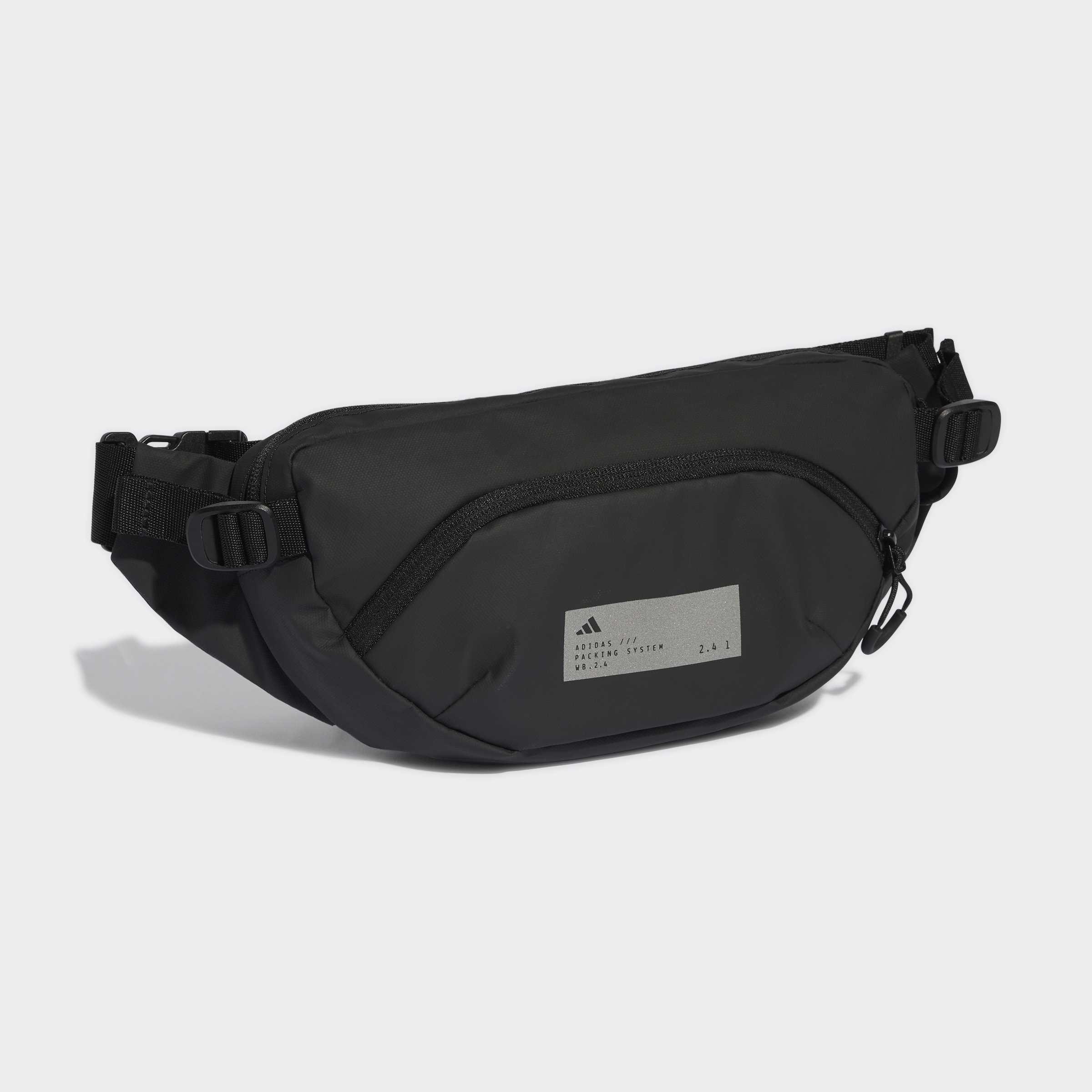Unisex Hybrid Waistbag, Black, A701_ONE, large image number 3