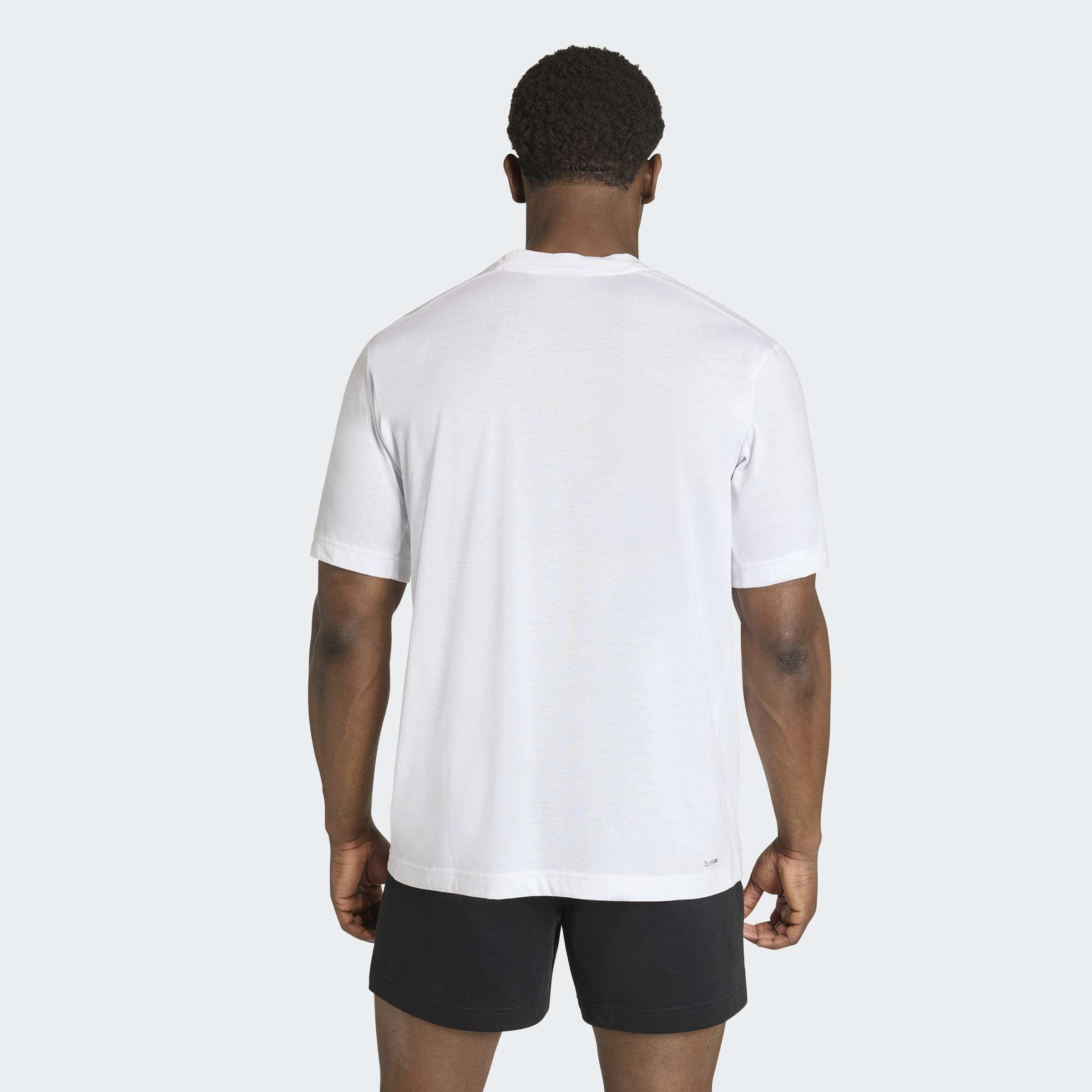 Workout Essentials Feelready Logo T-Shirt, White, A701_ONE, large image number 1