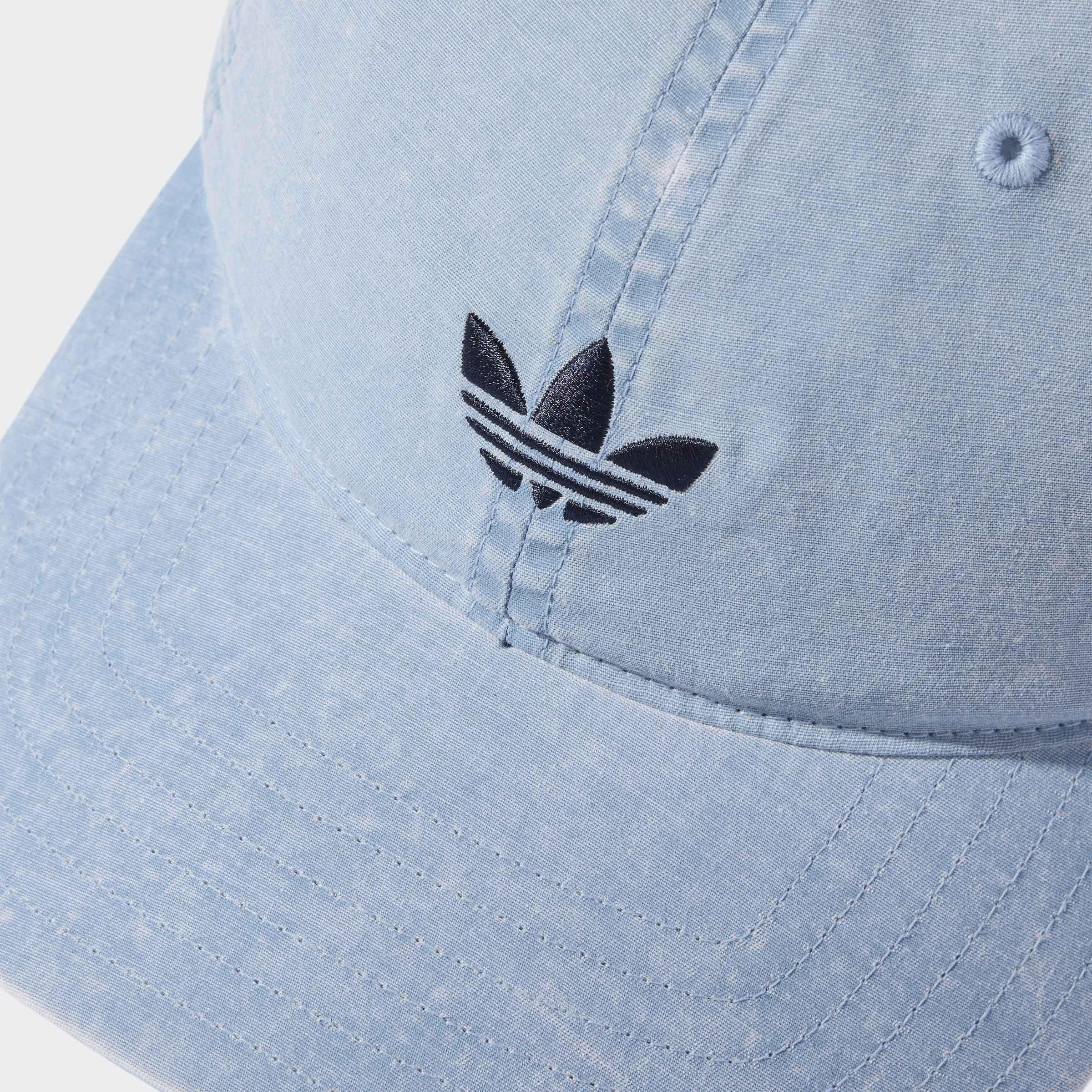 Unisex Baseball Cap Washed, Blue, A701_ONE, large image number 2