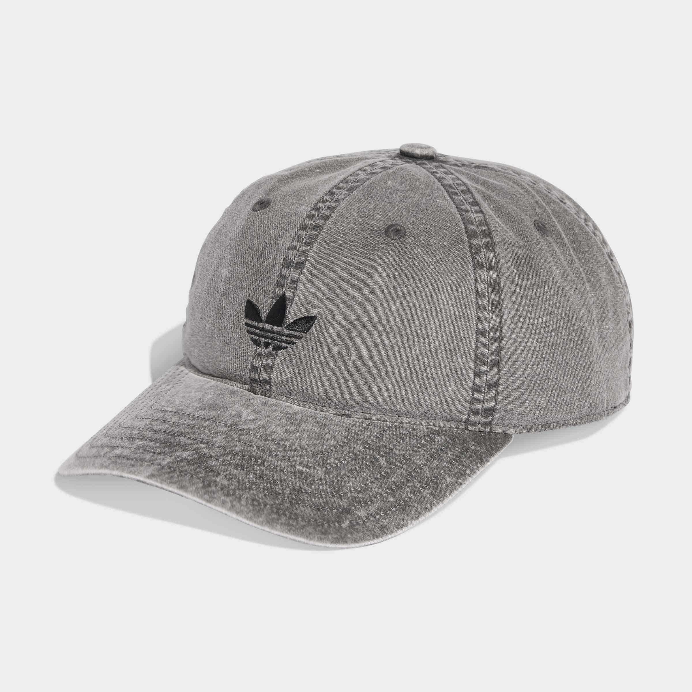 Unisex Baseball Cap Washed, Black