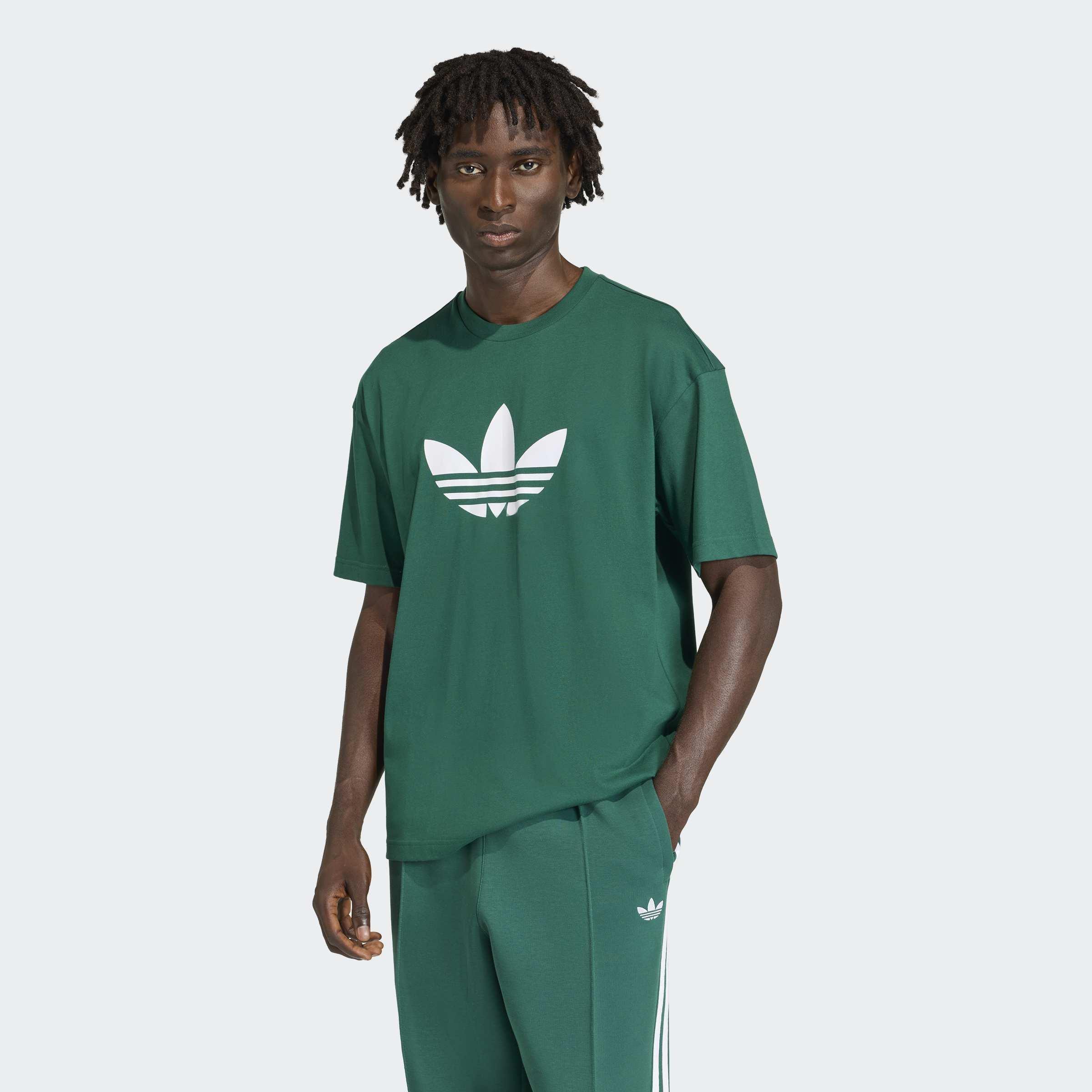 adicolor Trefoil T-Shirt, Green, A701_ONE, large image number 5