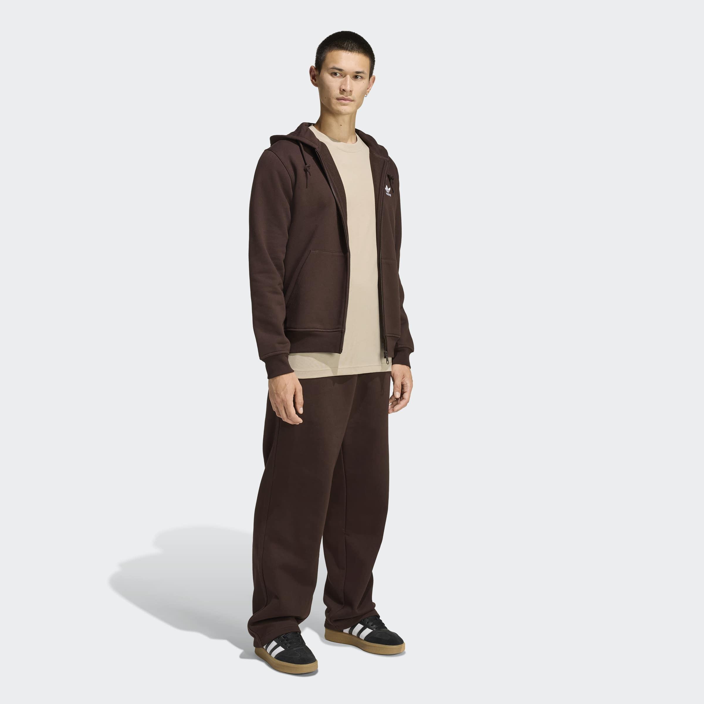 Trefoil Essentials Tee, Beige, A701_ONE, large image number 5