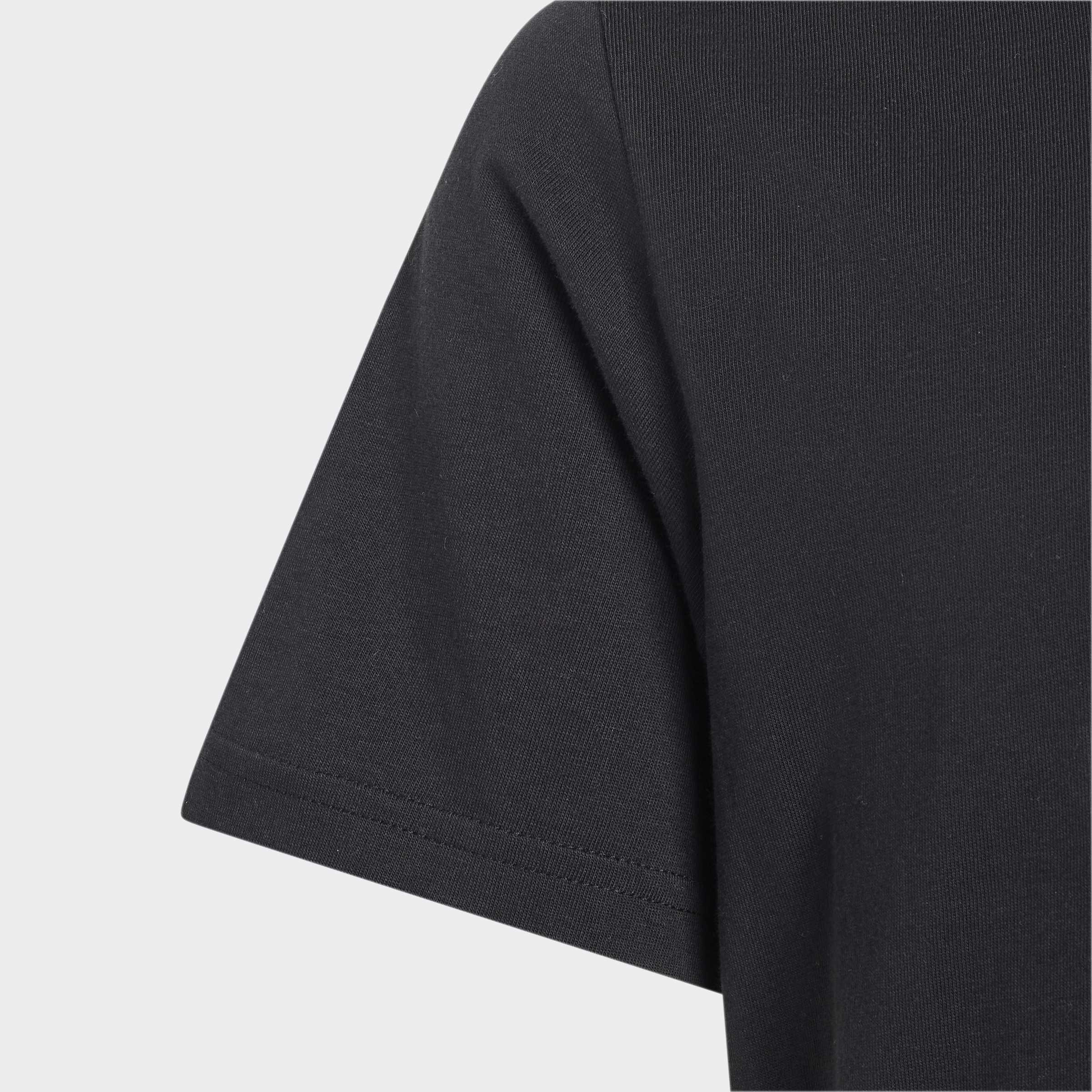 Kids Unisex Adrenaline Aesthetic Graphic T-Shirt, Black, A701_ONE, large image number 3