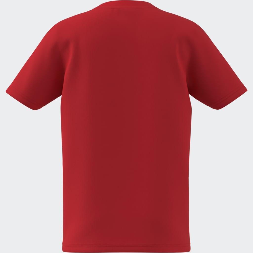 Kids Unisex Adrenaline Aesthetic Graphic T-Shirt, Red, A701_ONE, large image number 3