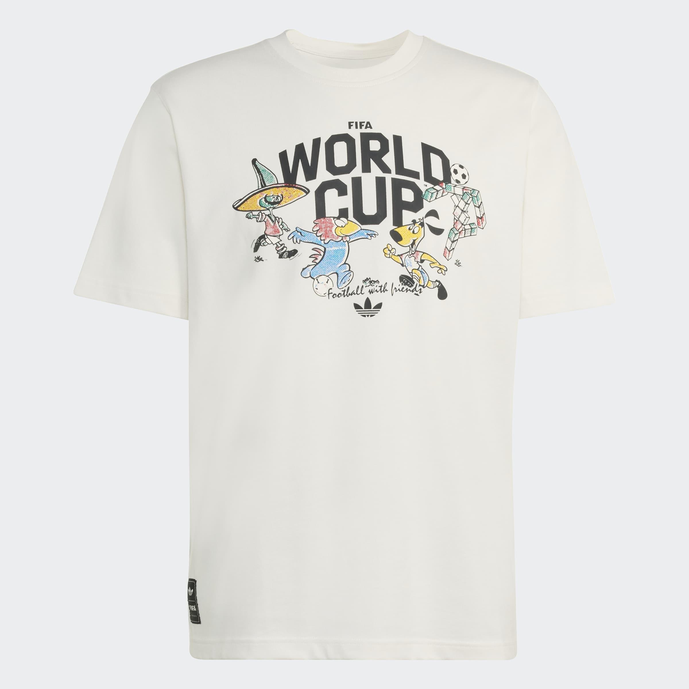 FIFA World Cup 26 Group Mascot T-Shirt, White, A701_ONE, large image number 0