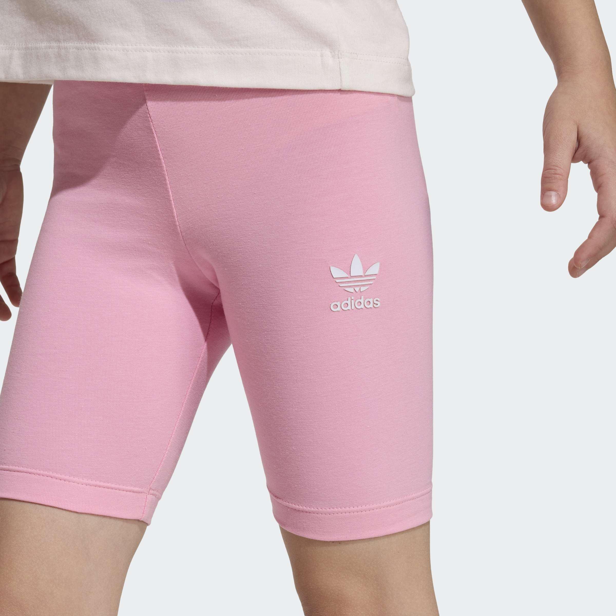 Kids Cycling Shorts and Tee Set, Pink, A701_ONE, large image number 4