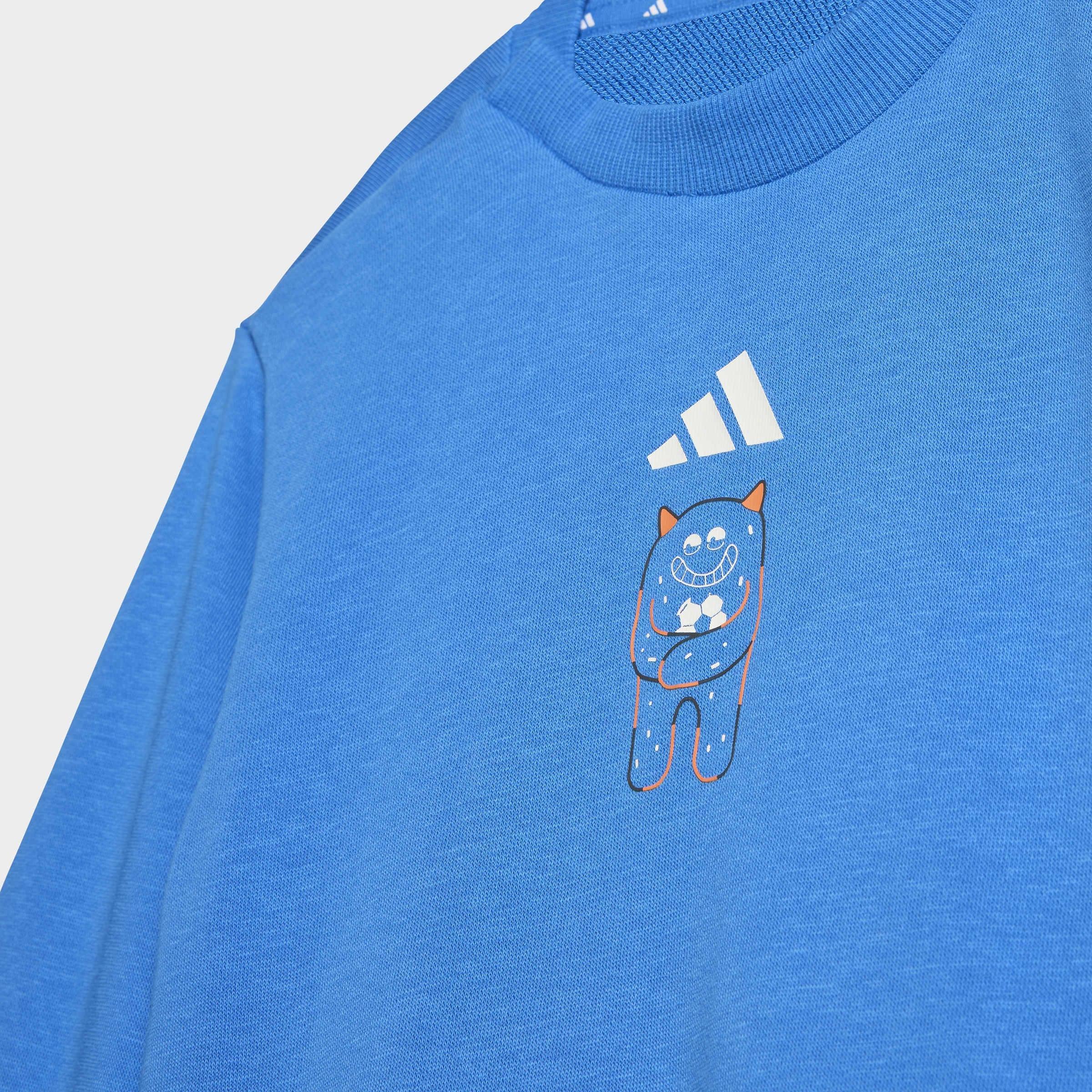 Kids Unisex Tiro_Nster Jogger Set, Blue, A701_ONE, large image number 5