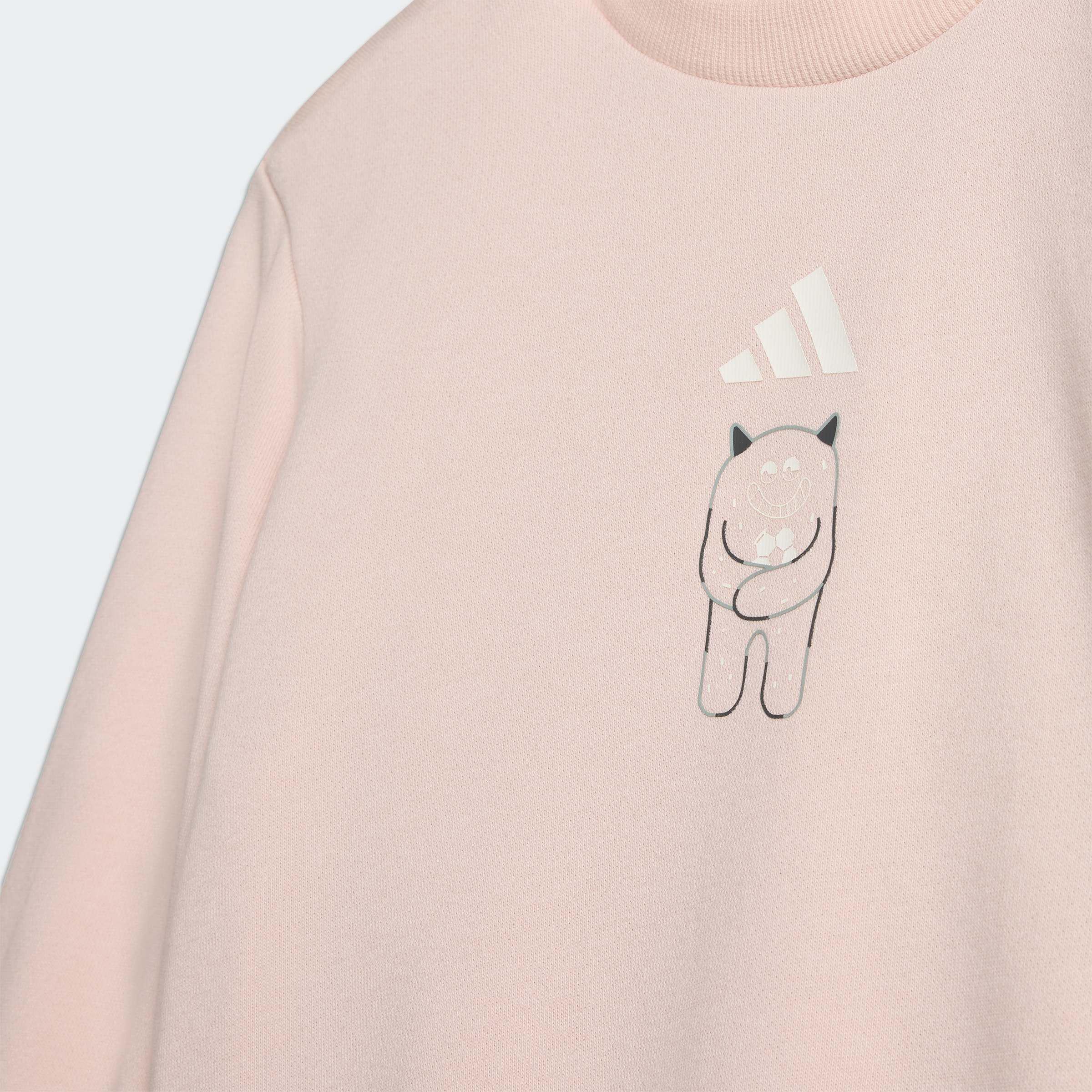 Kids Unisex Tiro_Nster Jogger Set, Pink, A701_ONE, large image number 5