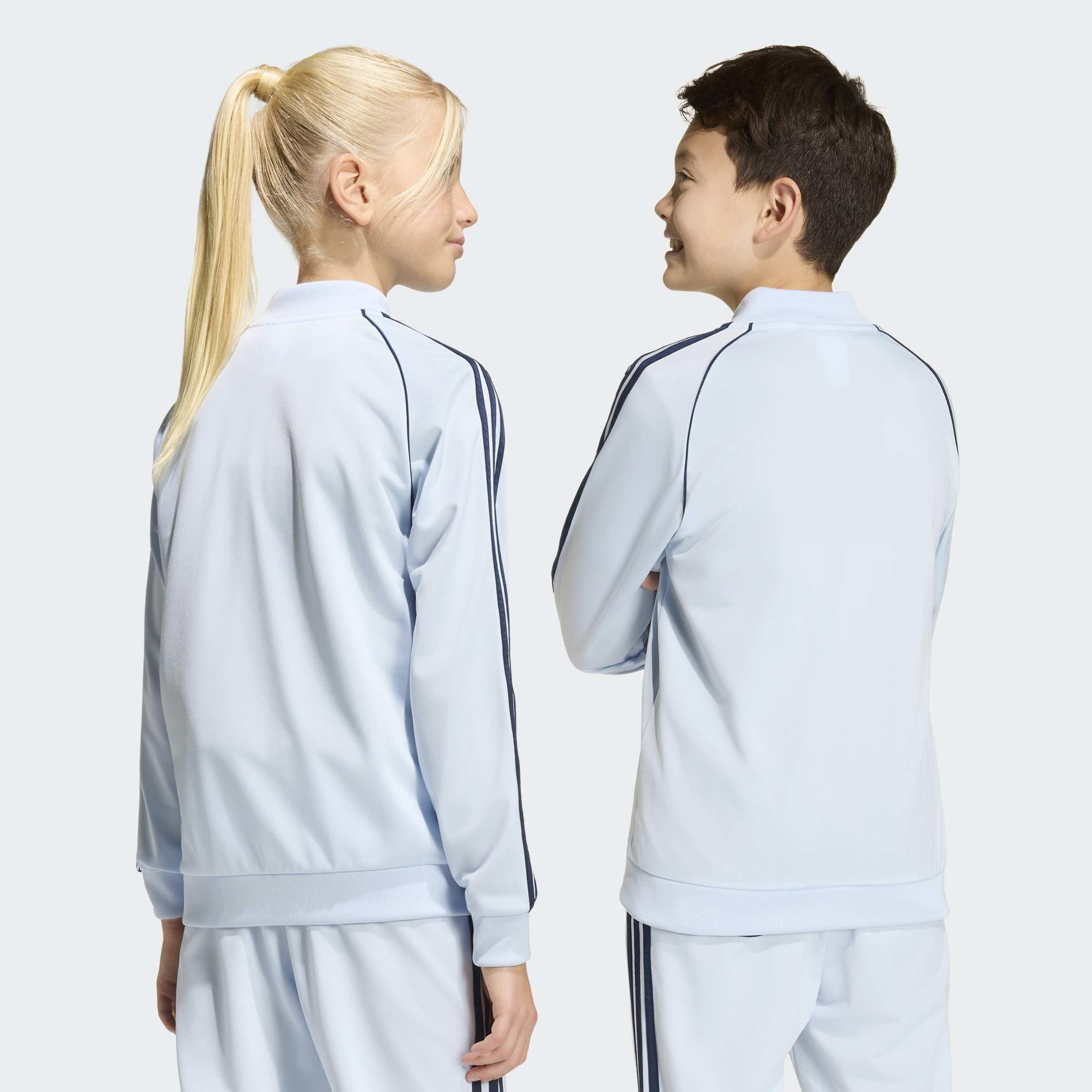 Kids Unisex SST Track Top, Blue, A701_ONE, medium