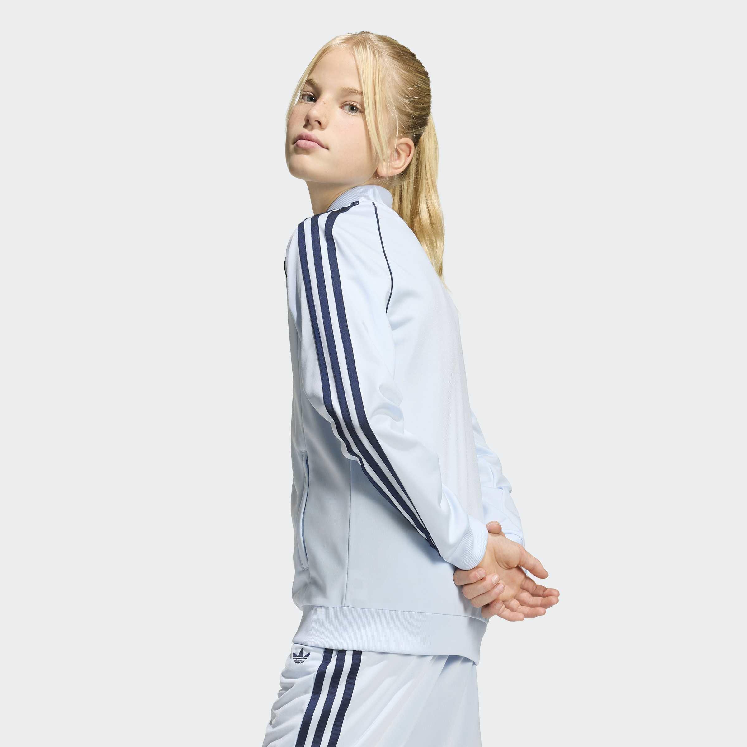Kids Unisex SST Track Top, Blue, A701_ONE, large image number 2