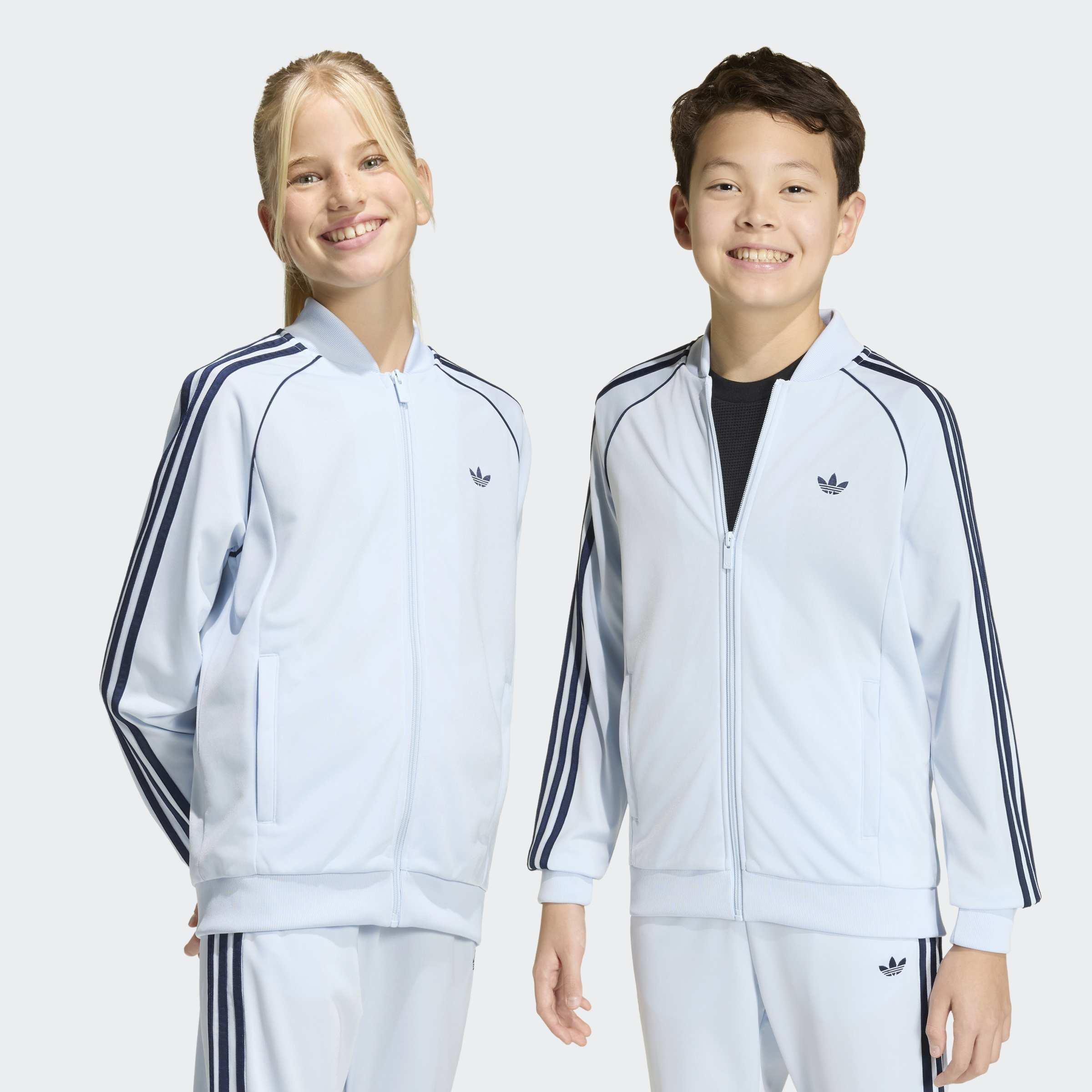 Kids Unisex SST Track Top, Blue, A701_ONE, large image number 5