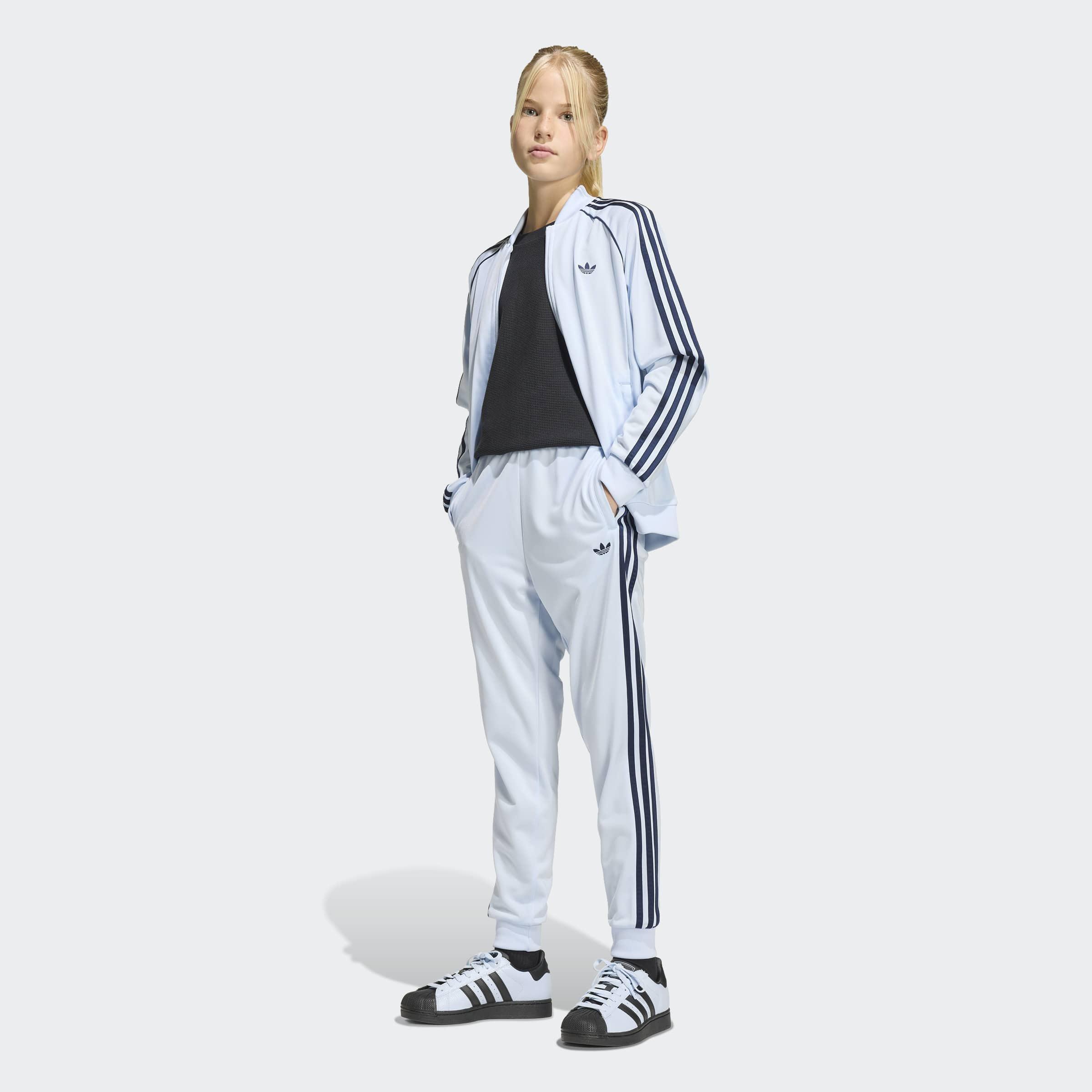 Kids Unisex SST Track Top, Blue, A701_ONE, large image number 7