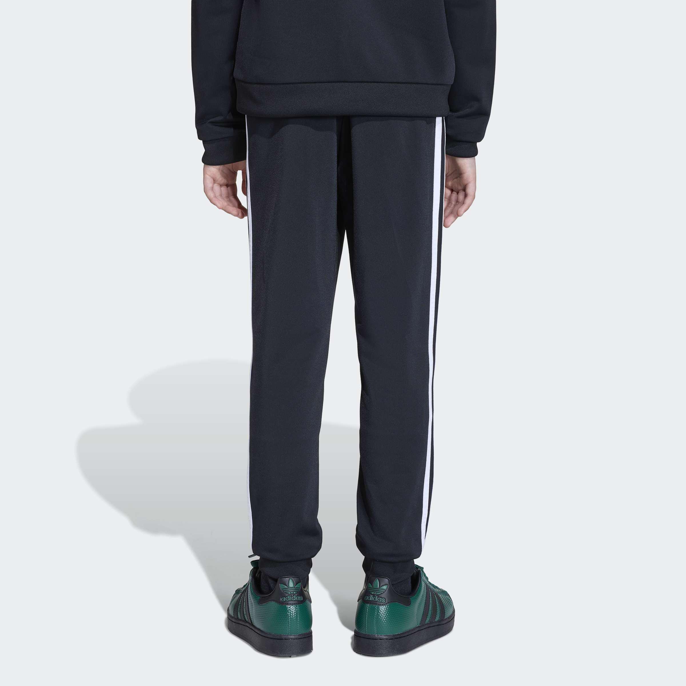 Kids Unisex SST TRACK Tracksuit Bottoms, Black, A701_ONE, large image number 0