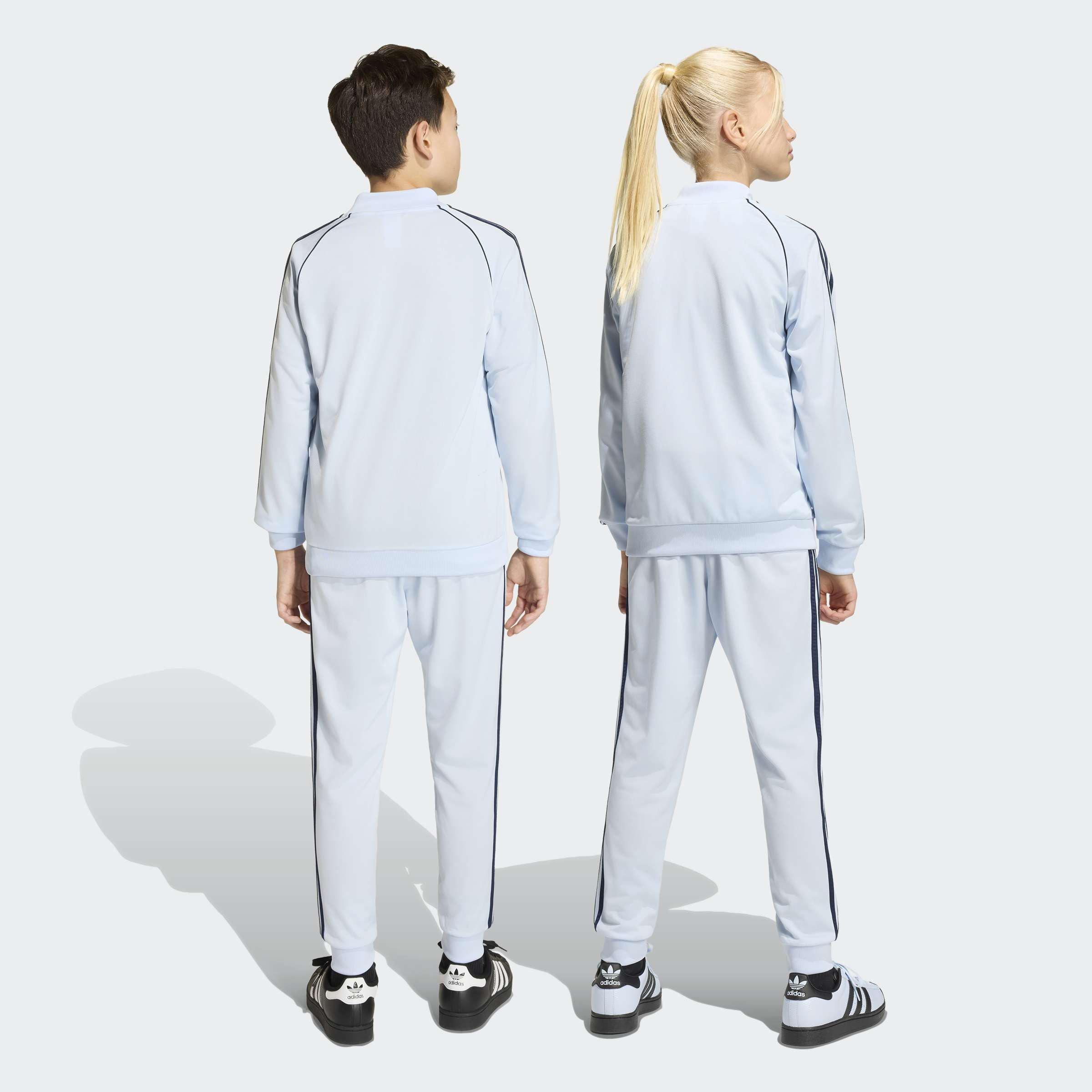 Kids Unisex SST TRACK Tracksuit Bottoms, Blue, A701_ONE, medium