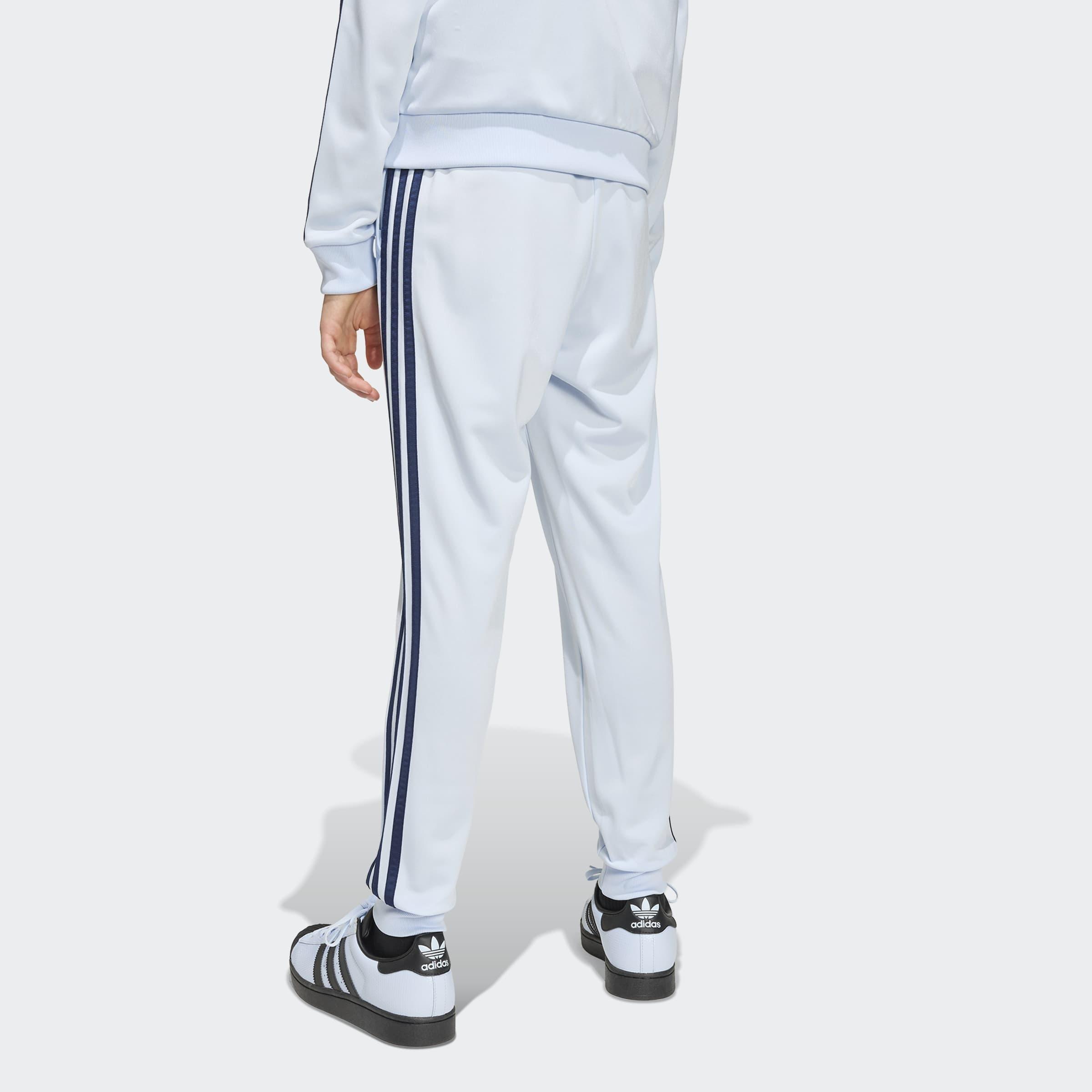 Kids Unisex SST TRACK Tracksuit Bottoms, Blue, A701_ONE, large image number 2