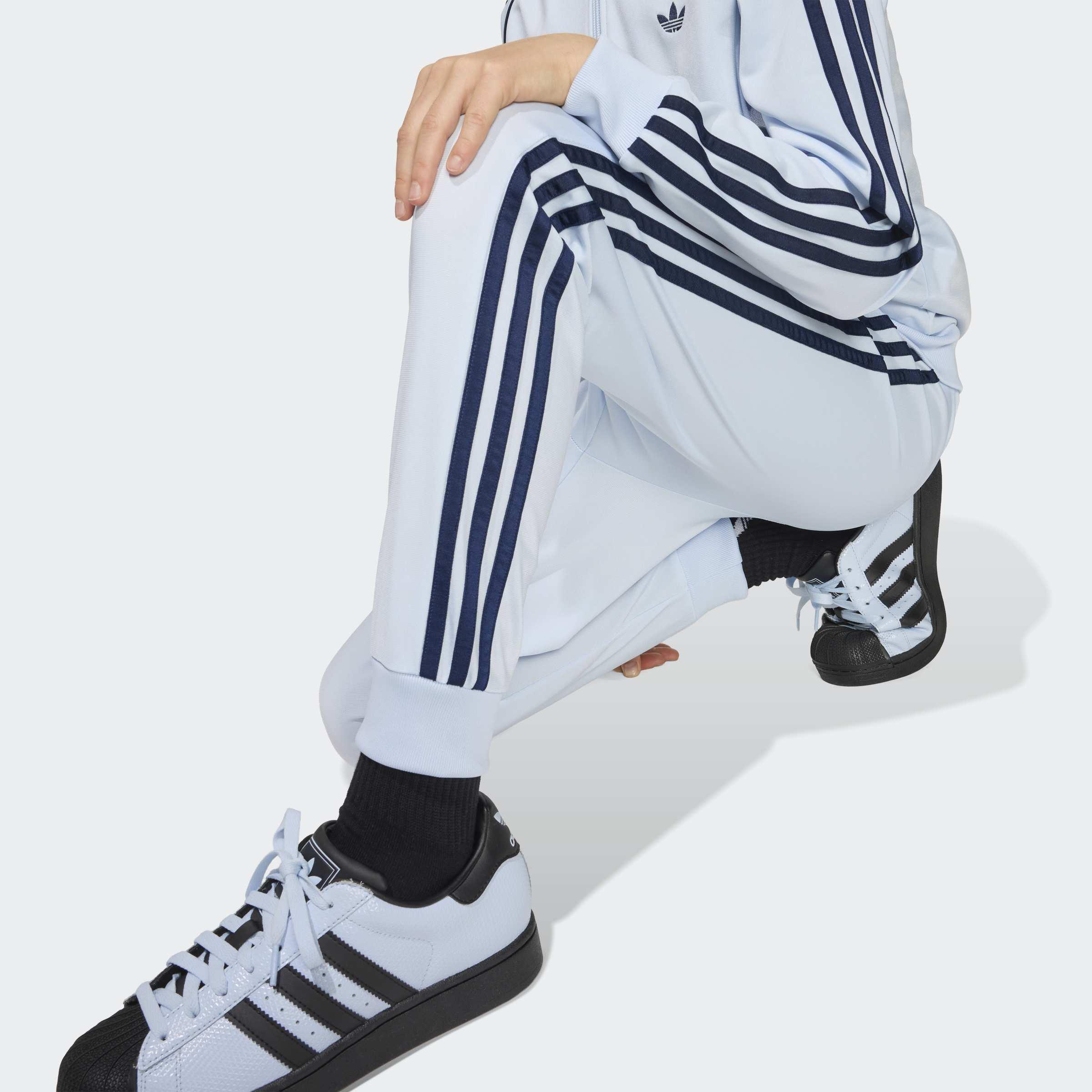 Kids Unisex SST TRACK Tracksuit Bottoms, Blue, A701_ONE, large image number 3