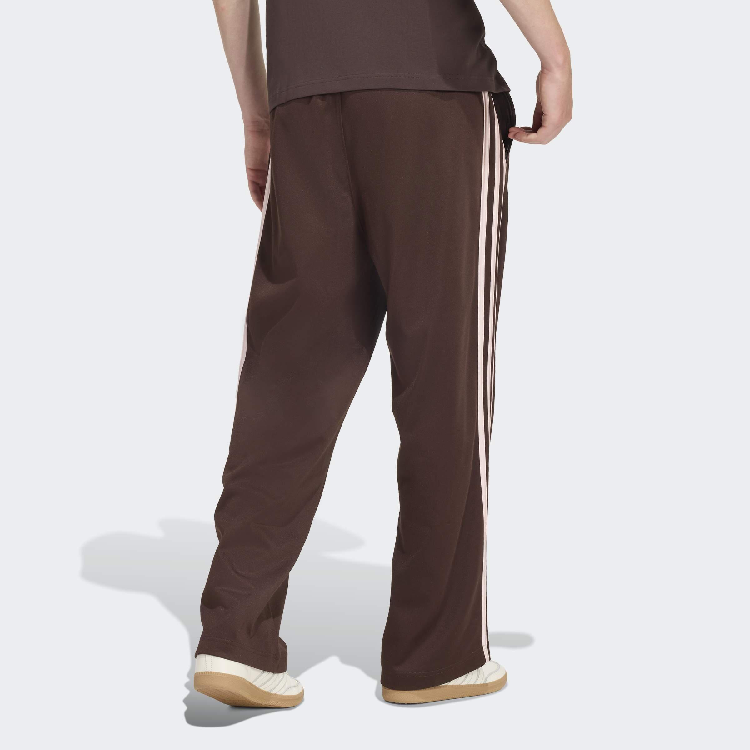 Baggy Track Trousers, Brown