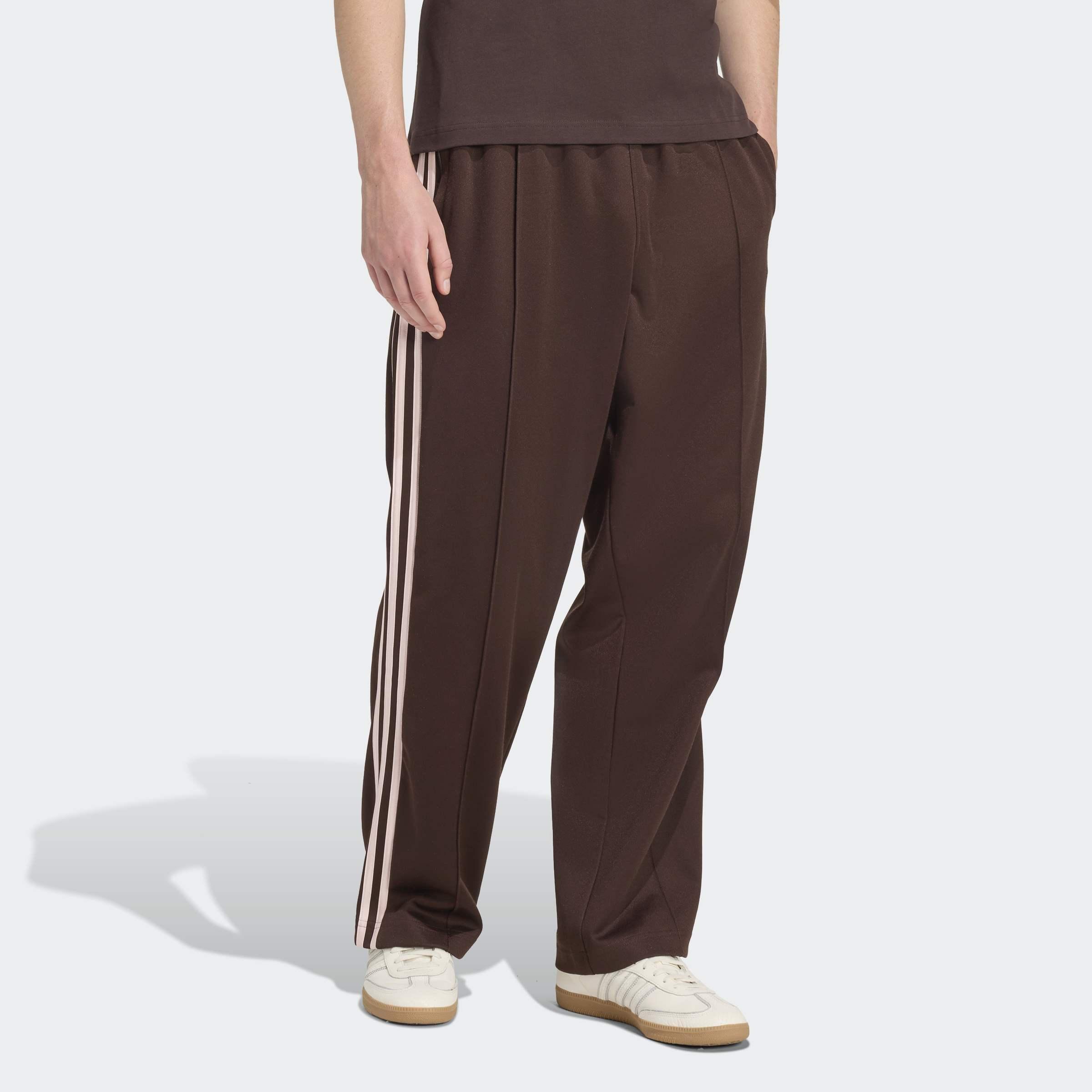 Baggy Track Trousers, Brown, A701_ONE, large image number 3