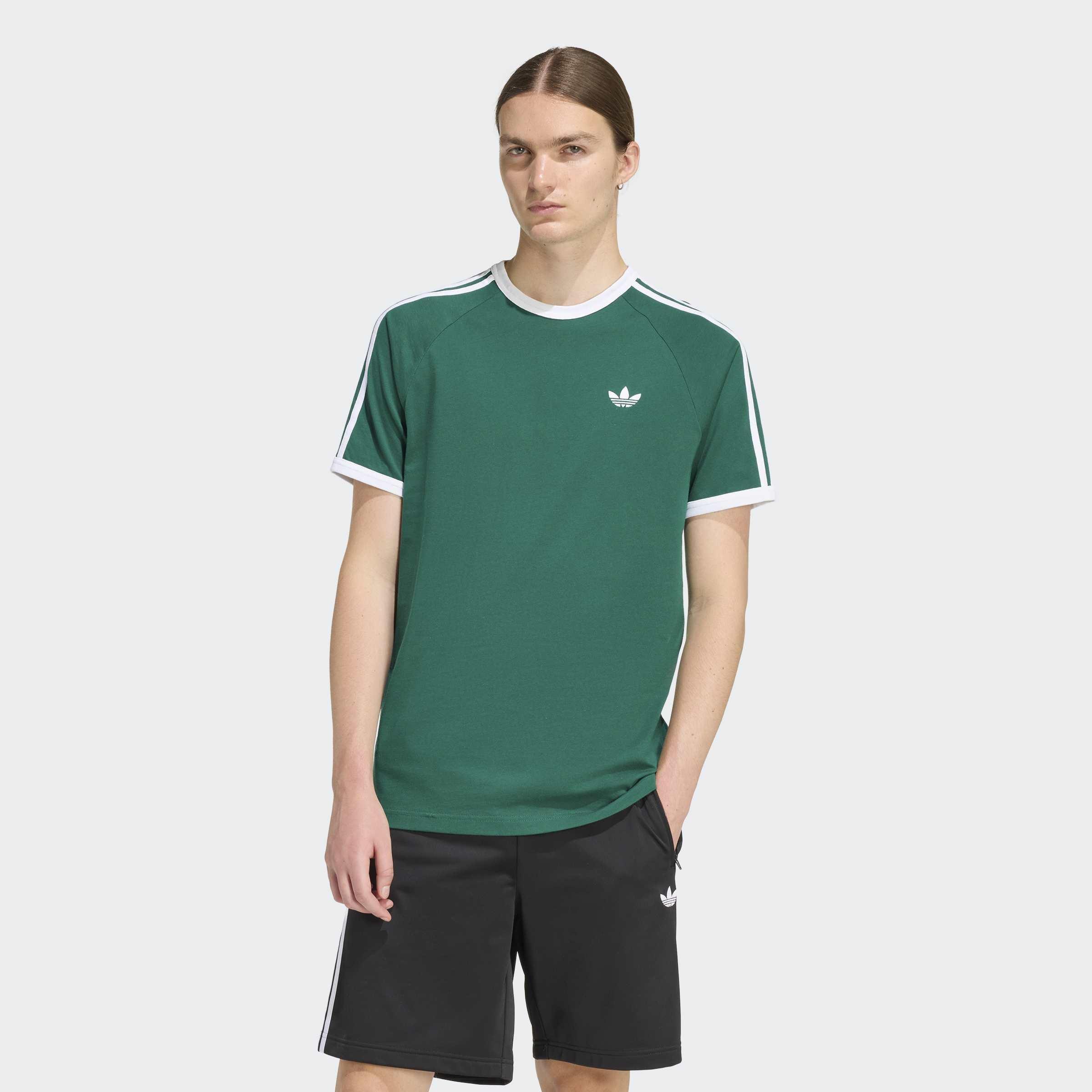 3-Stripes T-Shirt, Green, A701_ONE, large image number 5