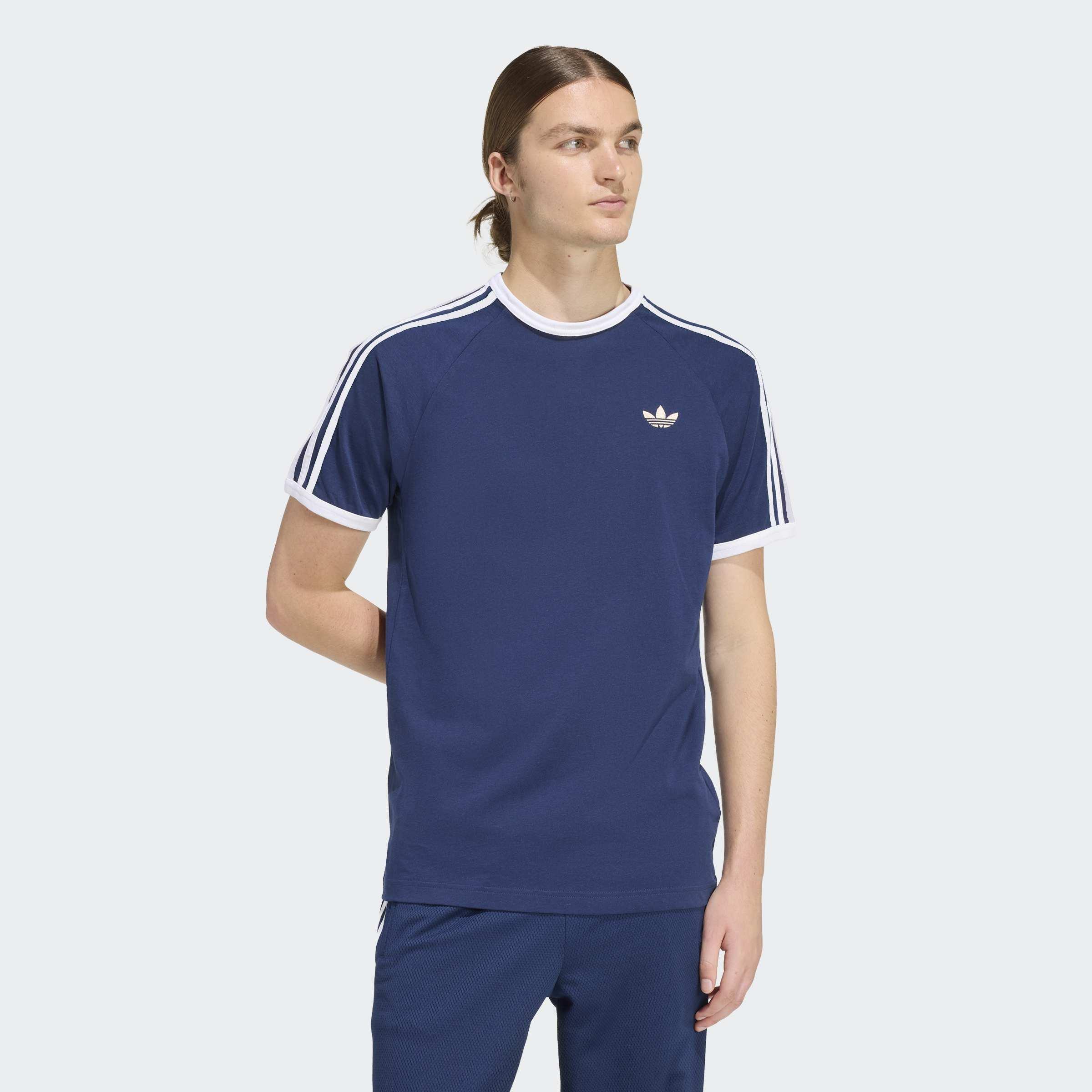 3-Stripes T-Shirt, Blue, A701_ONE, large image number 7