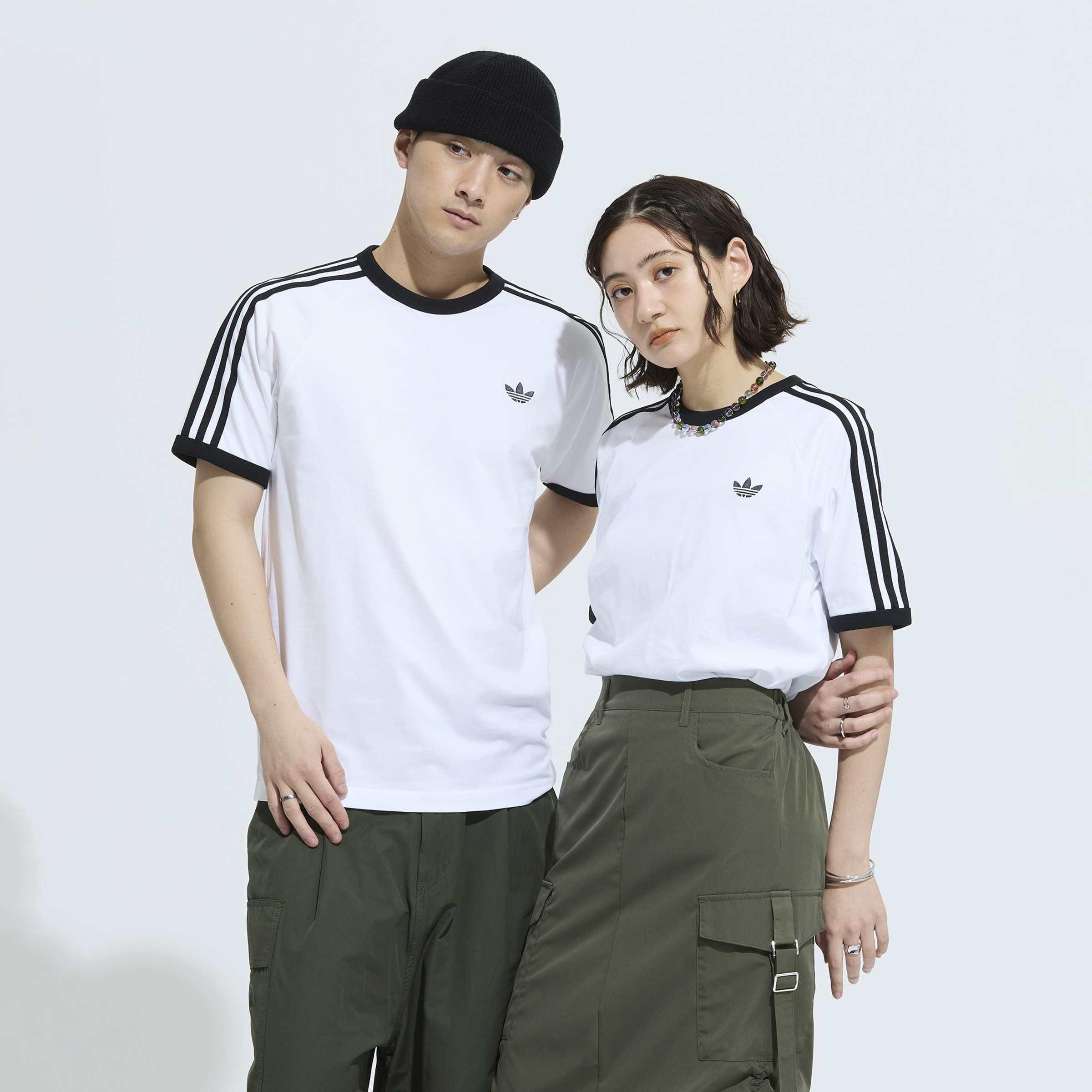 3-Stripes T-Shirt, White, A701_ONE, large image number 7