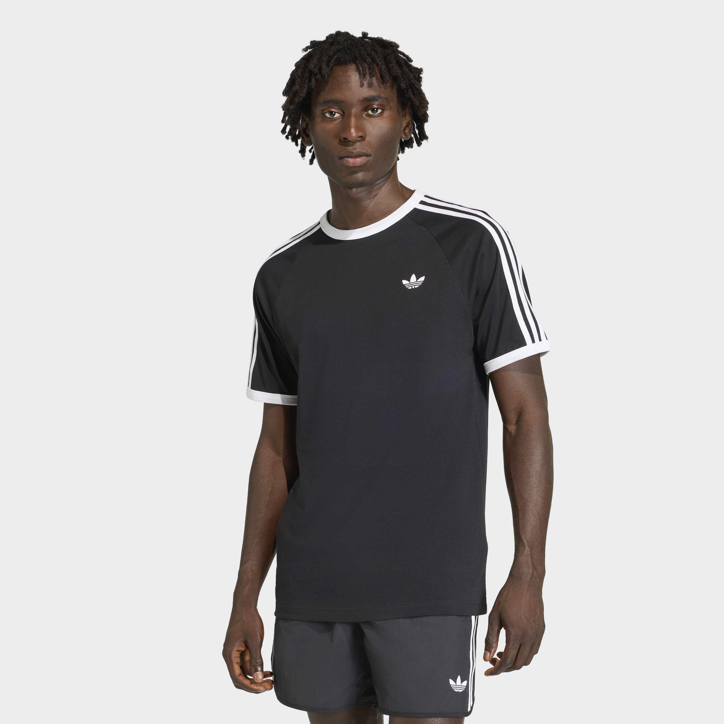 3-Stripes T-Shirt, Black, A701_ONE, large image number 7