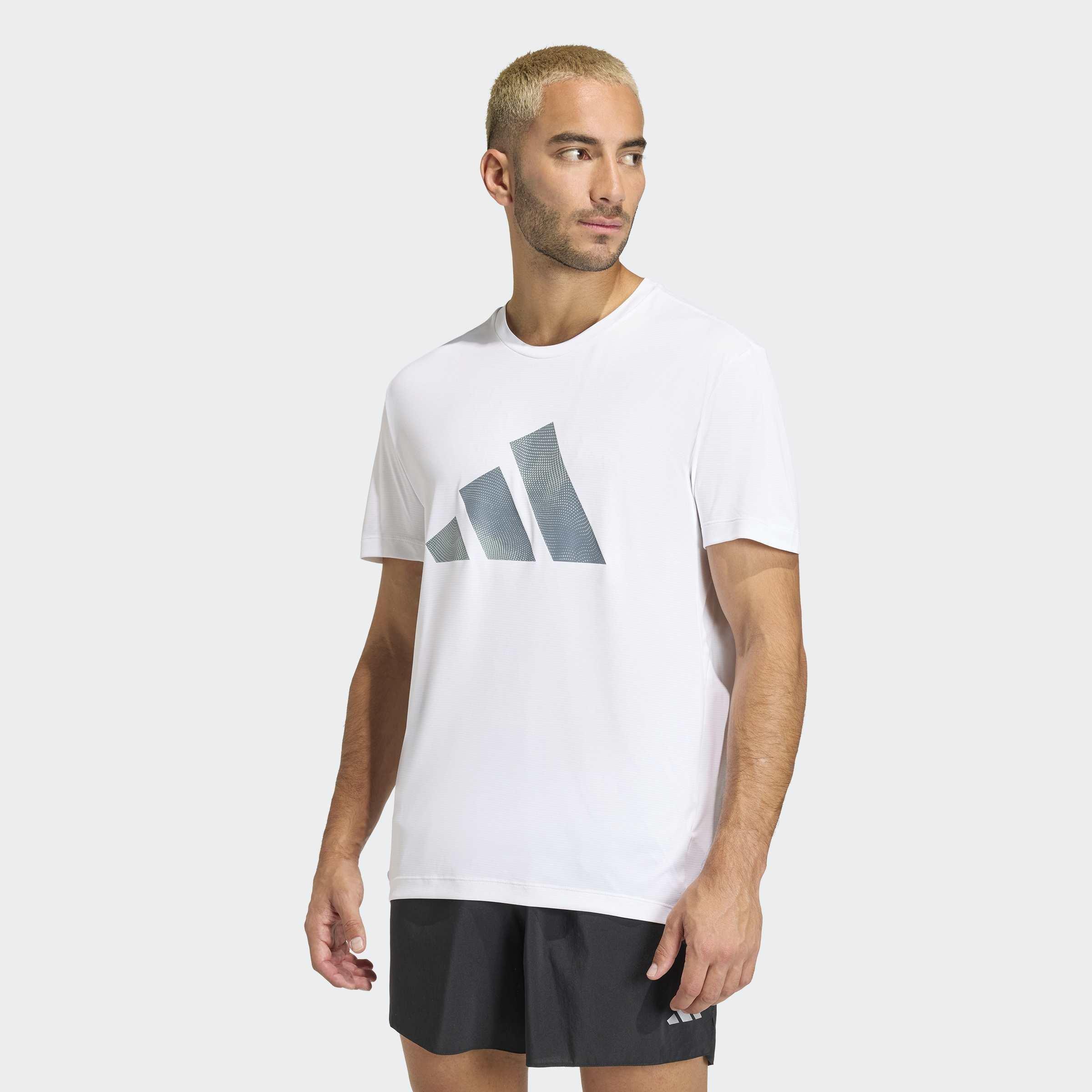 Adi365 Running Essentials Brand Love T-Shirt, White, A701_ONE, large image number 5