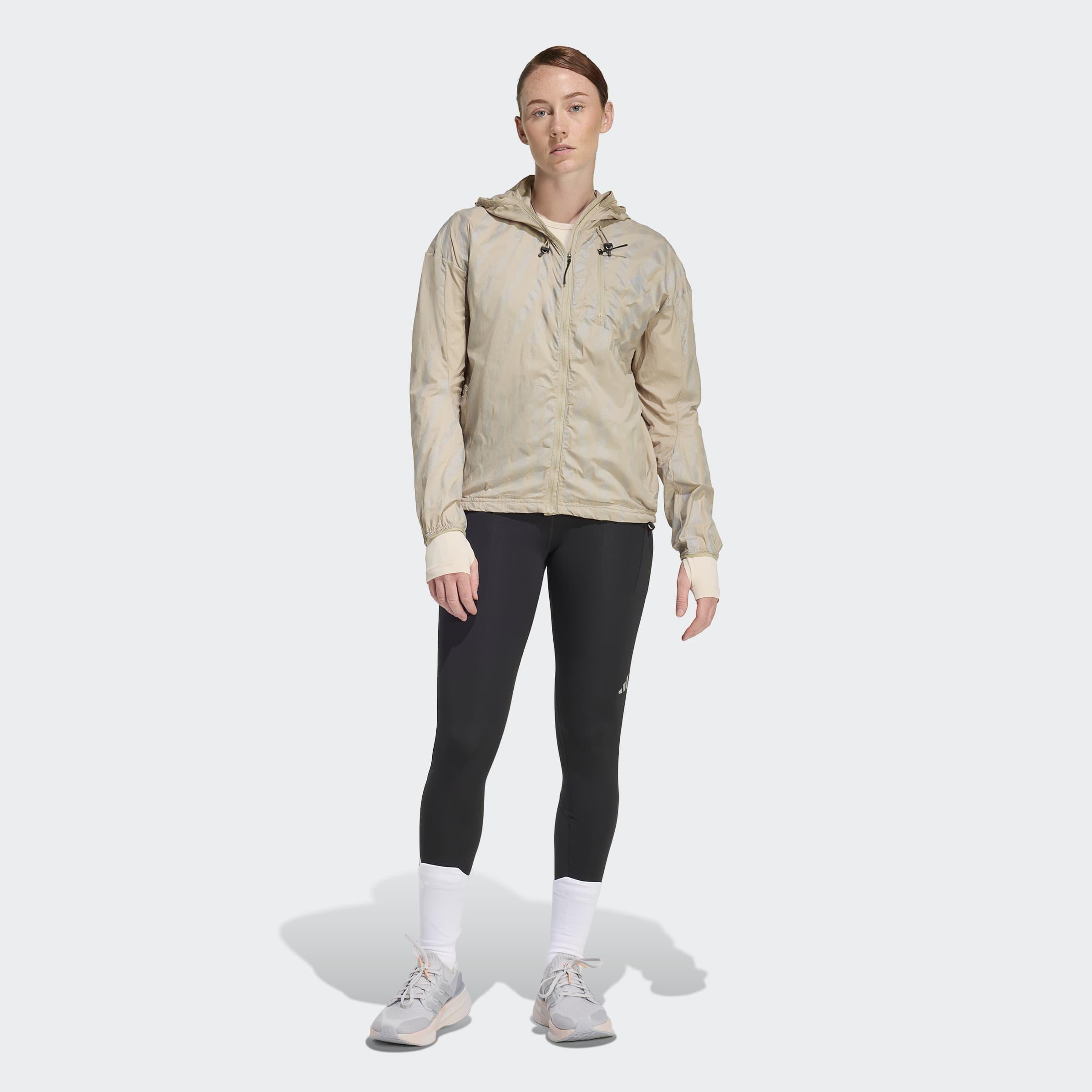 adi365 Climacool 3 Stripes Running Full Length Leggings, Black, A701_ONE, large image number 6