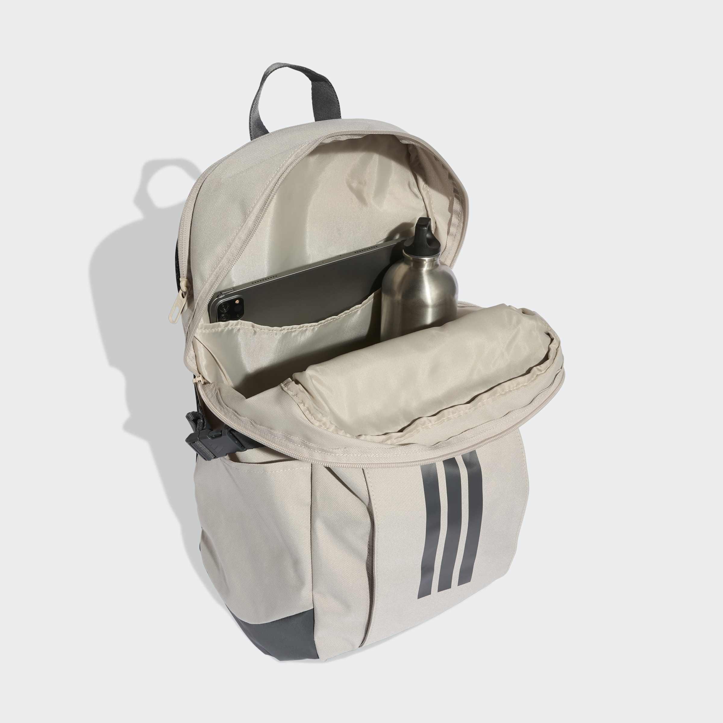 Unisex Adidas APWR Backpack, Beige, A701_ONE, large image number 3