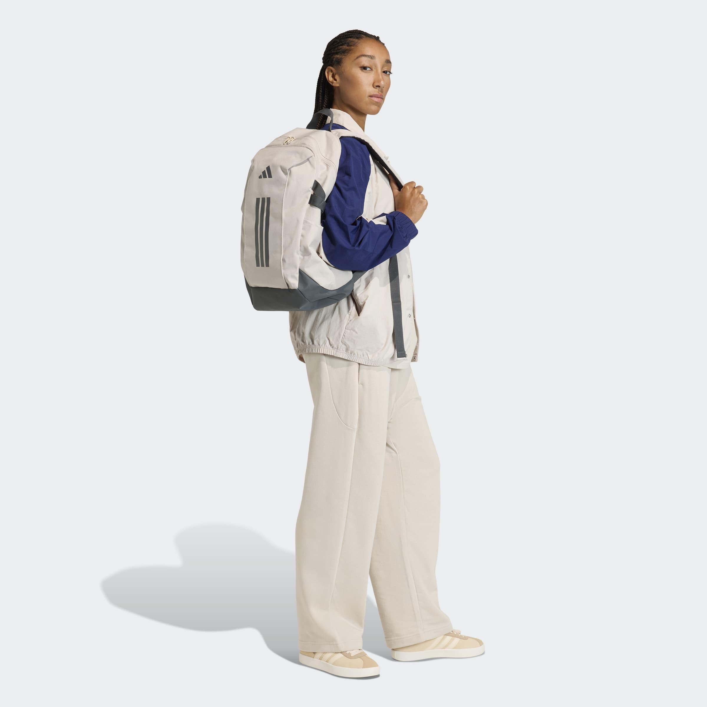 Unisex Adidas APWR Backpack, Beige, A701_ONE, large image number 6