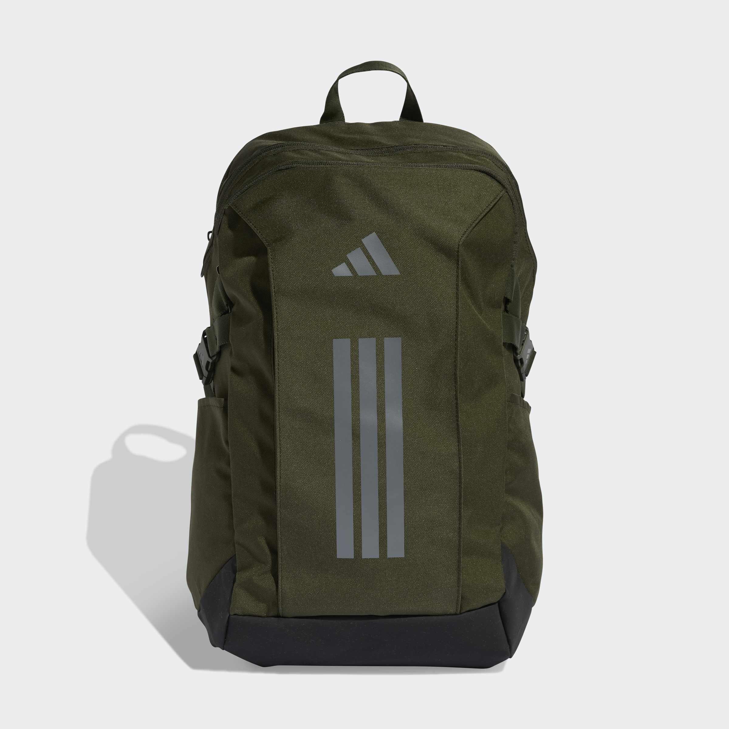 Unisex Adidas Power Backpack, Green, A701_ONE, large image number 2