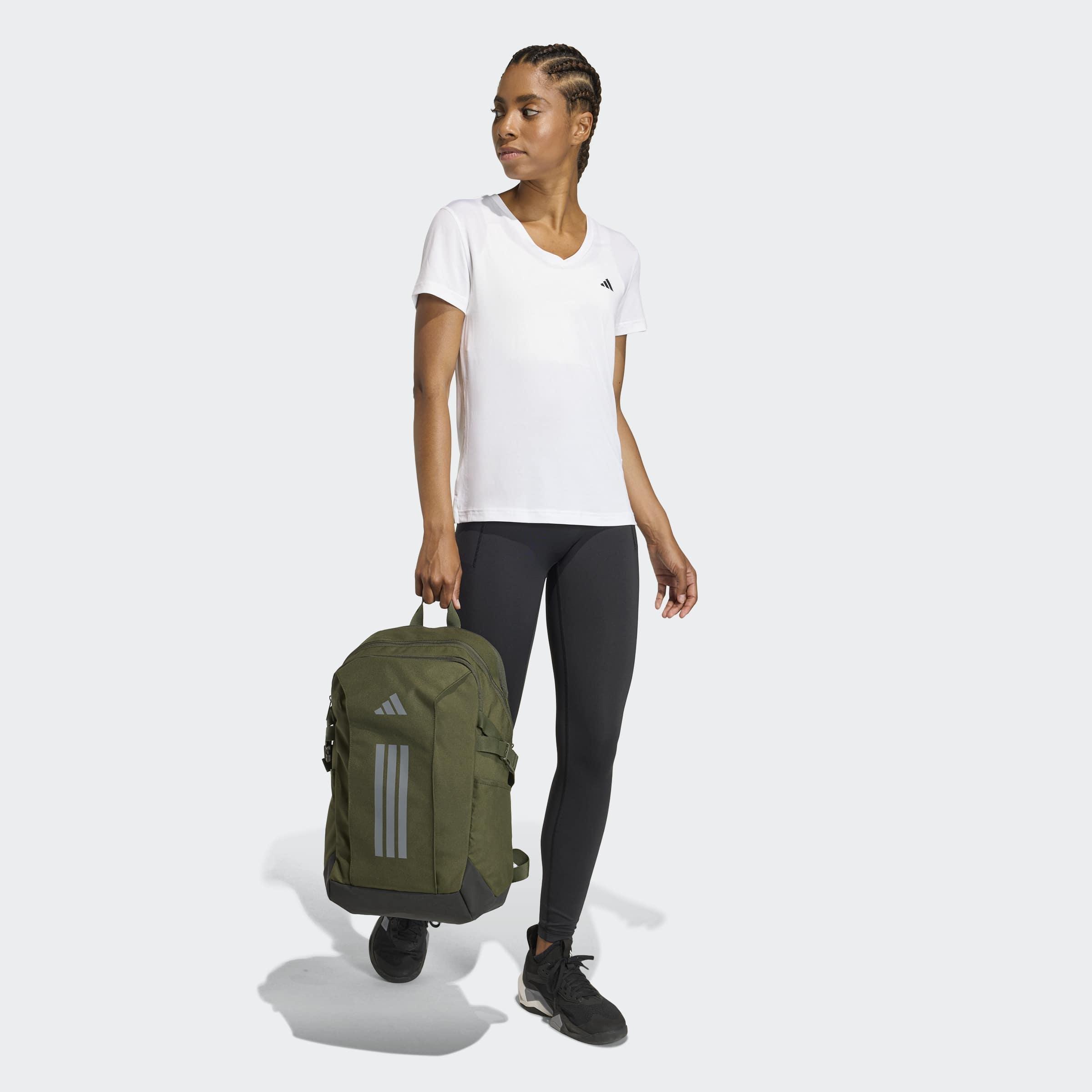Unisex Adidas Power Backpack, Green, A701_ONE, large image number 6