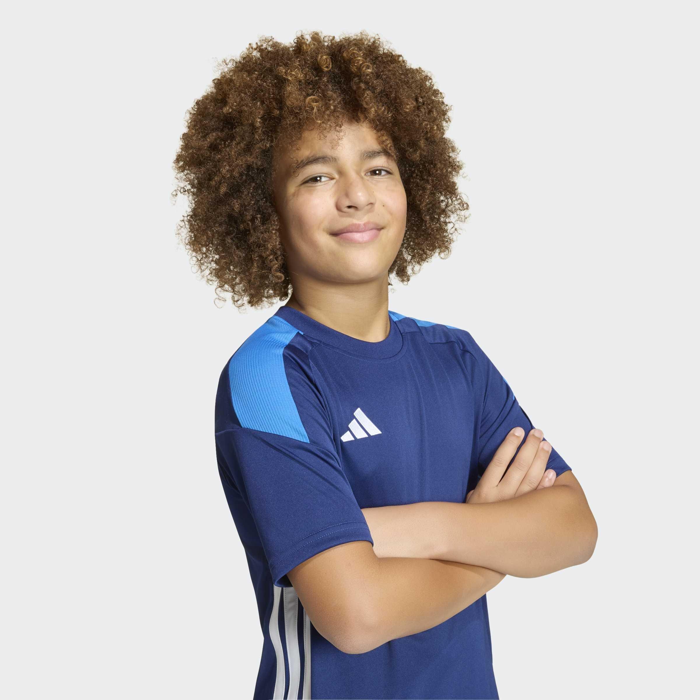 Kids Unisex Tiro 26 Essentials Jersey, Blue, A701_ONE, large image number 4