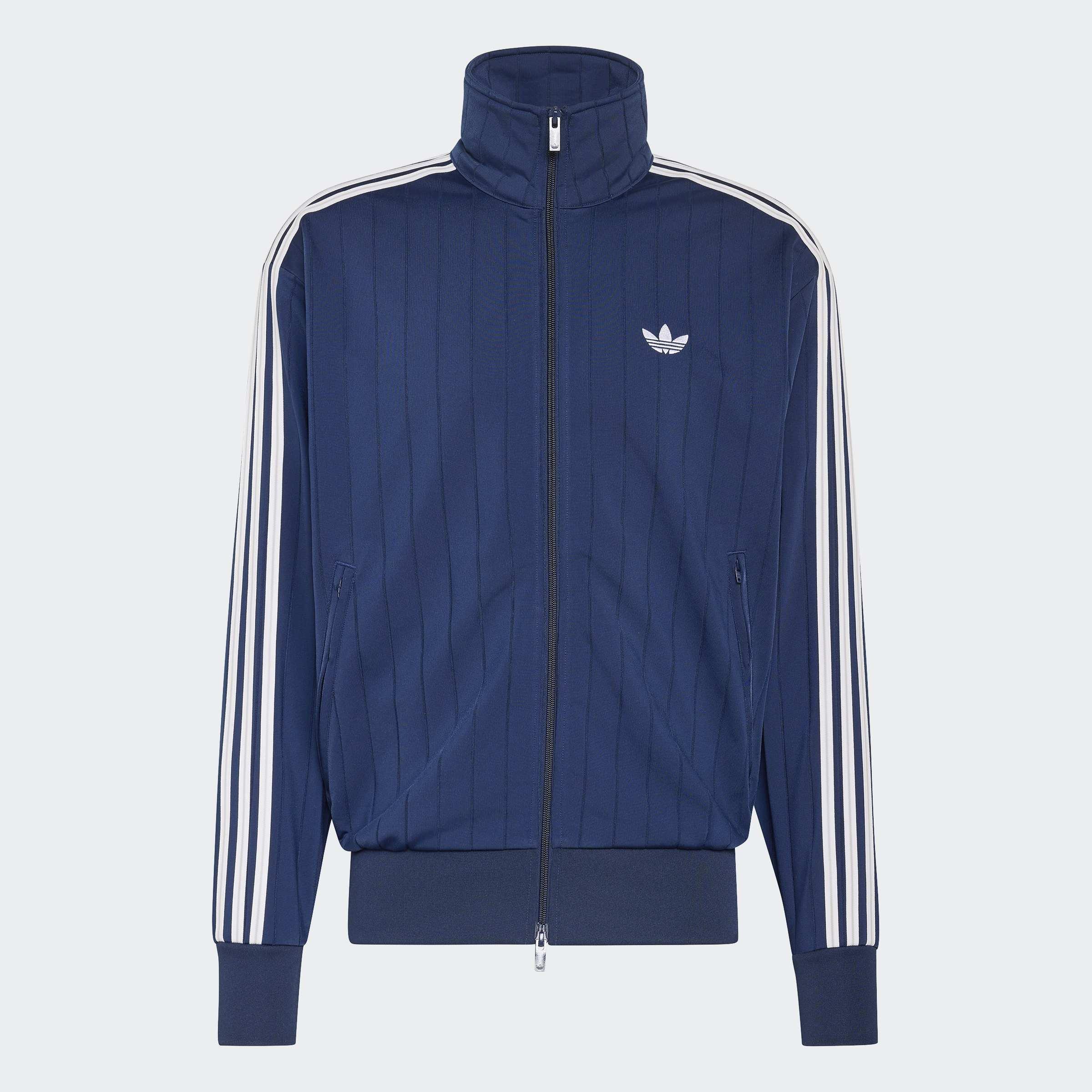 Firebird Drop Needle Track Top, Blue