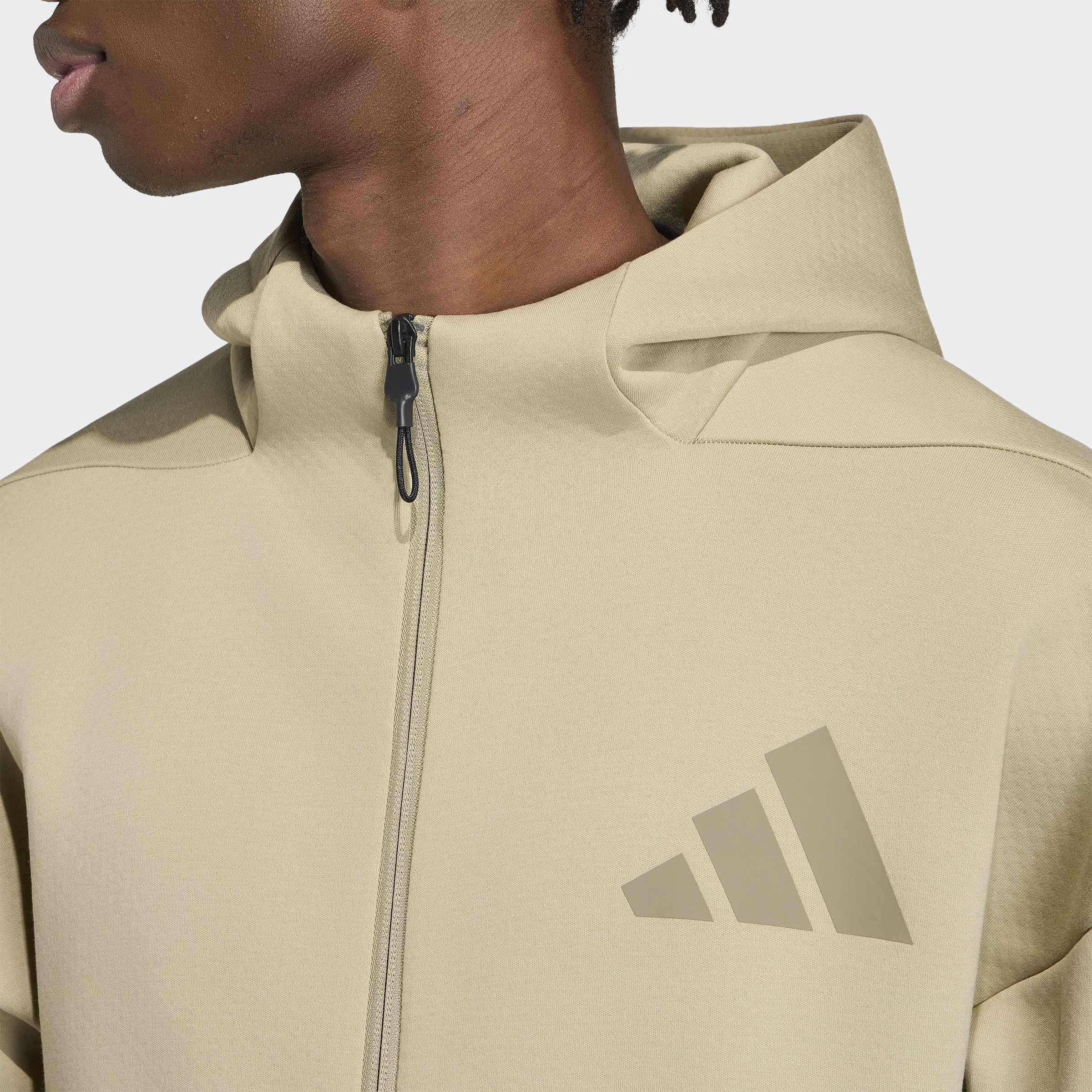 Z.N.E. Full-Zip Hooded Track Jacket, Brown, A701_ONE, large image number 3