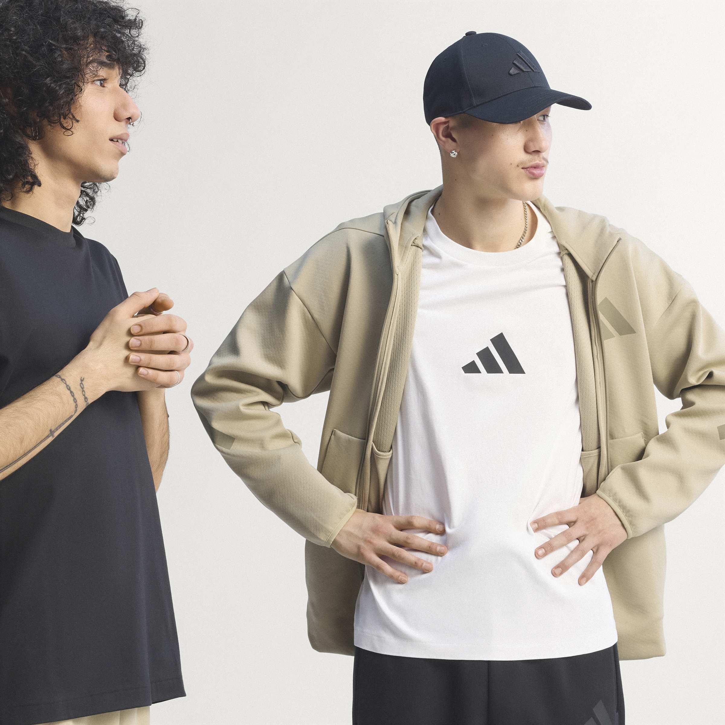 Z.N.E. Full-Zip Hooded Track Jacket, Brown, A701_ONE, large image number 9