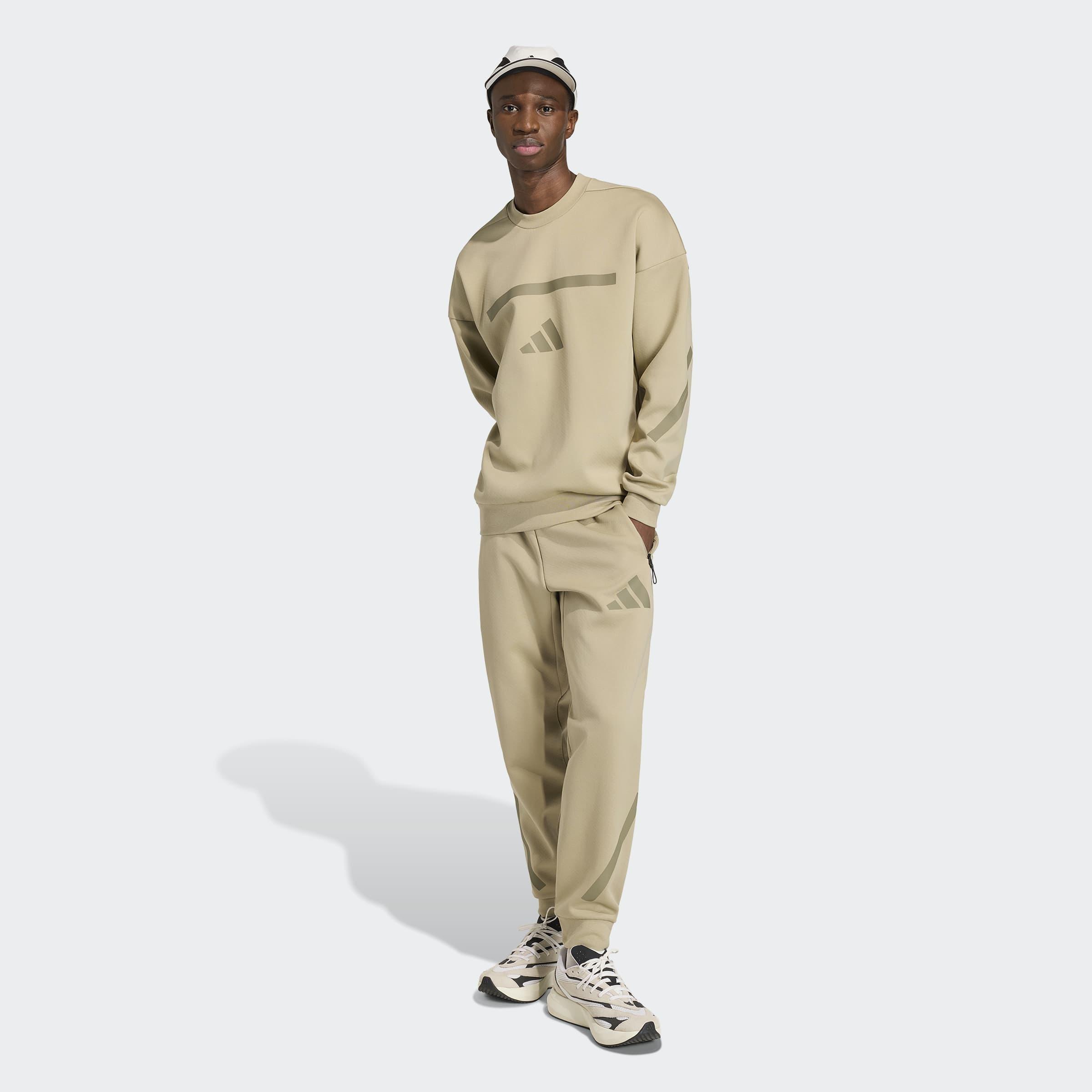 Z.N.E. Tracksuit Bottoms, Brown, A701_ONE, large image number 5