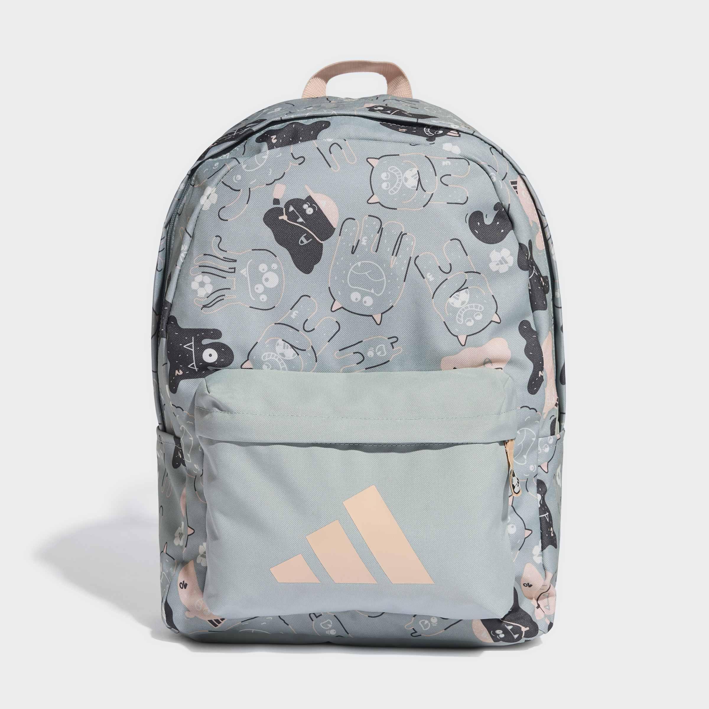 Kids Unisex Tiro_Nster Backpack, Green, A701_ONE, medium