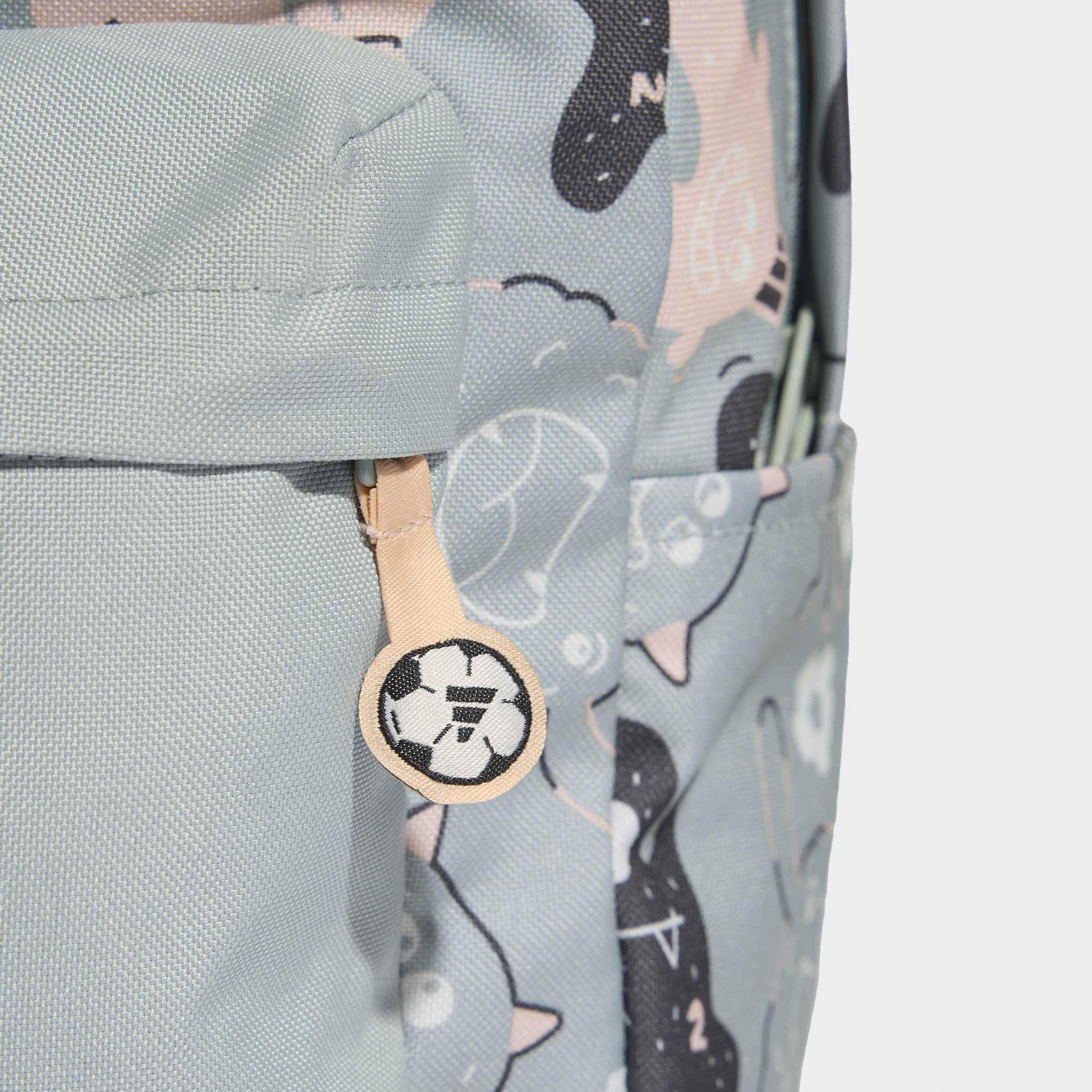 Kids Unisex Tiro_Nster Backpack, Green, A701_ONE, large image number 4