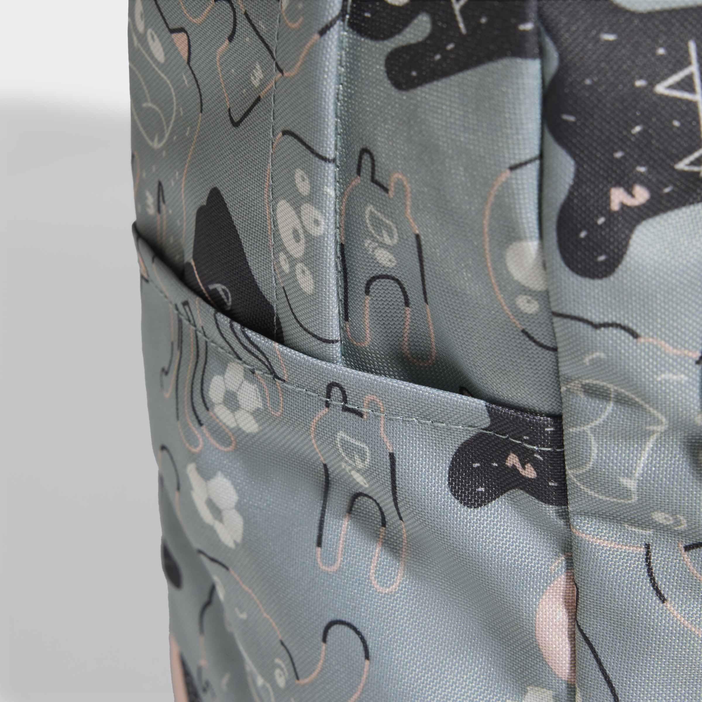 Kids Unisex Tiro_Nster Backpack, Green, A701_ONE, large image number 5